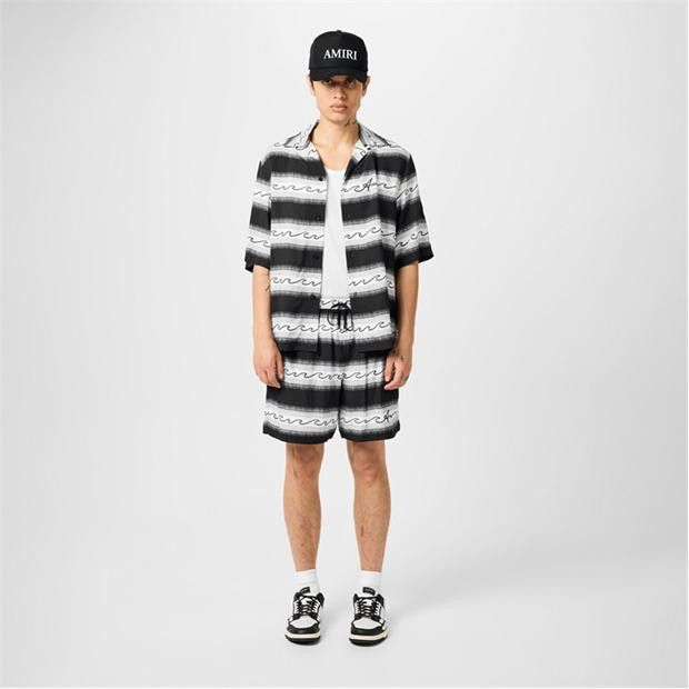 Amiri AMIRI Wave Baja Stripe Shorts Size US 32 / EU 48 - 5 Thumbnail