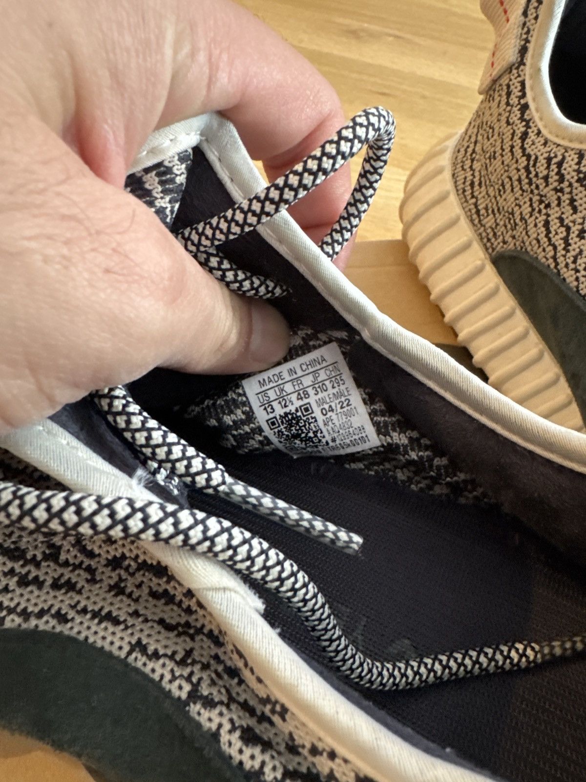 Adidas Adidas Yeezy Turtledove 2022 size 13 Size US 13 / EU 46 - 4 Thumbnail