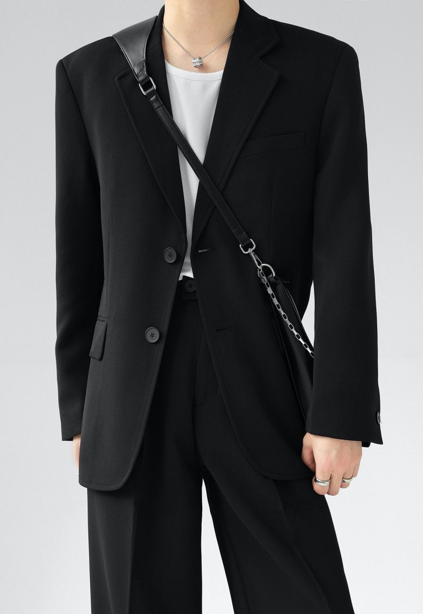 Other Men’s Premium Solid Color Suit Set Size 38S - 4 Thumbnail