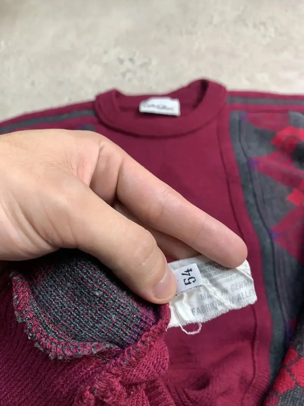 Carlo Colucci × Coogi × Vintage Vintage Carlo Colucci Coogi Style Sweater Multicolour tundra Size US L / EU 52-54 / 3 - 4 Thumbnail