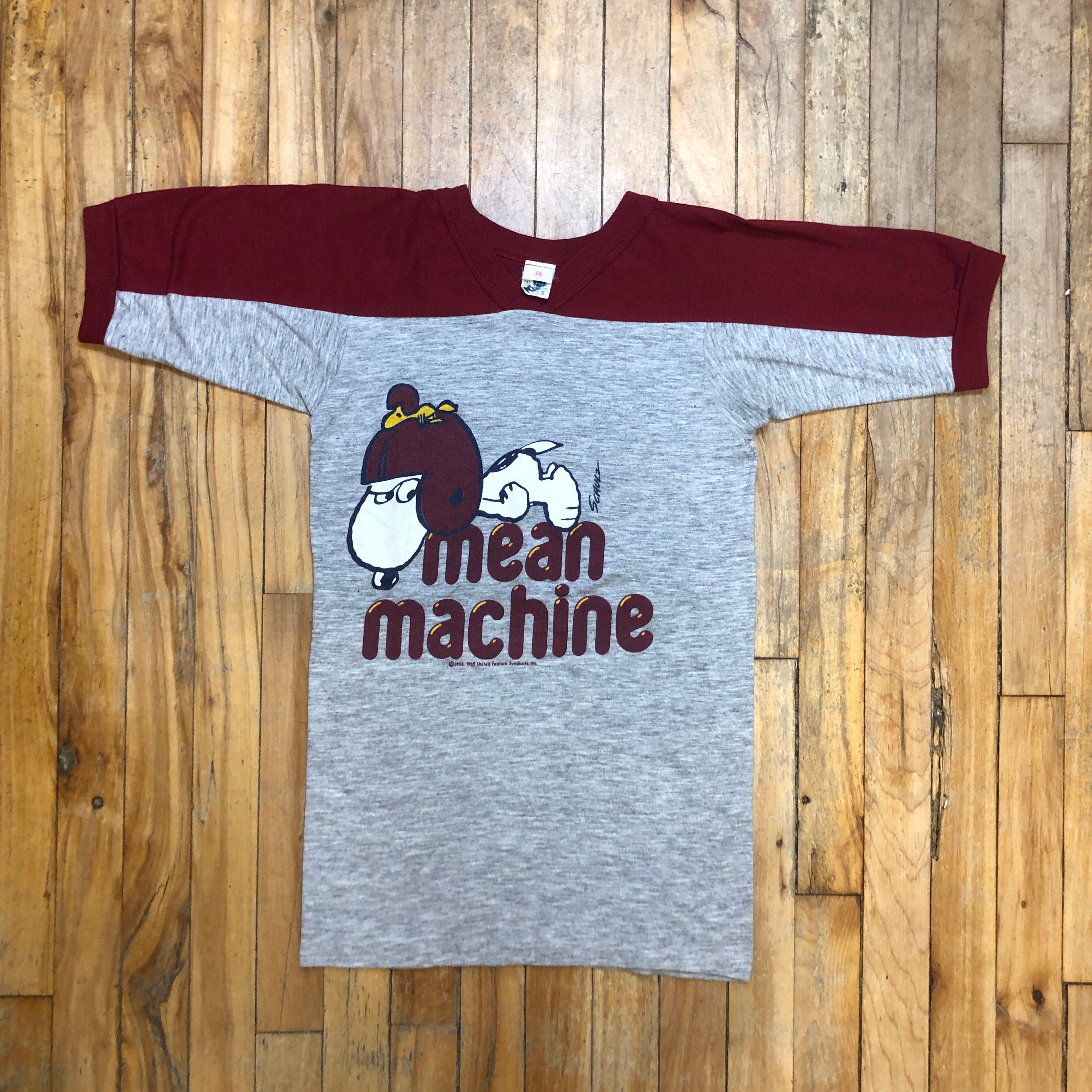 Other 60s Snoopy & Woodstock Made In USA "Mean Machine" Football Single Stitch T-Shirt Size Small Size US S / EU 44-46 / 1 - 4 Thumbnail