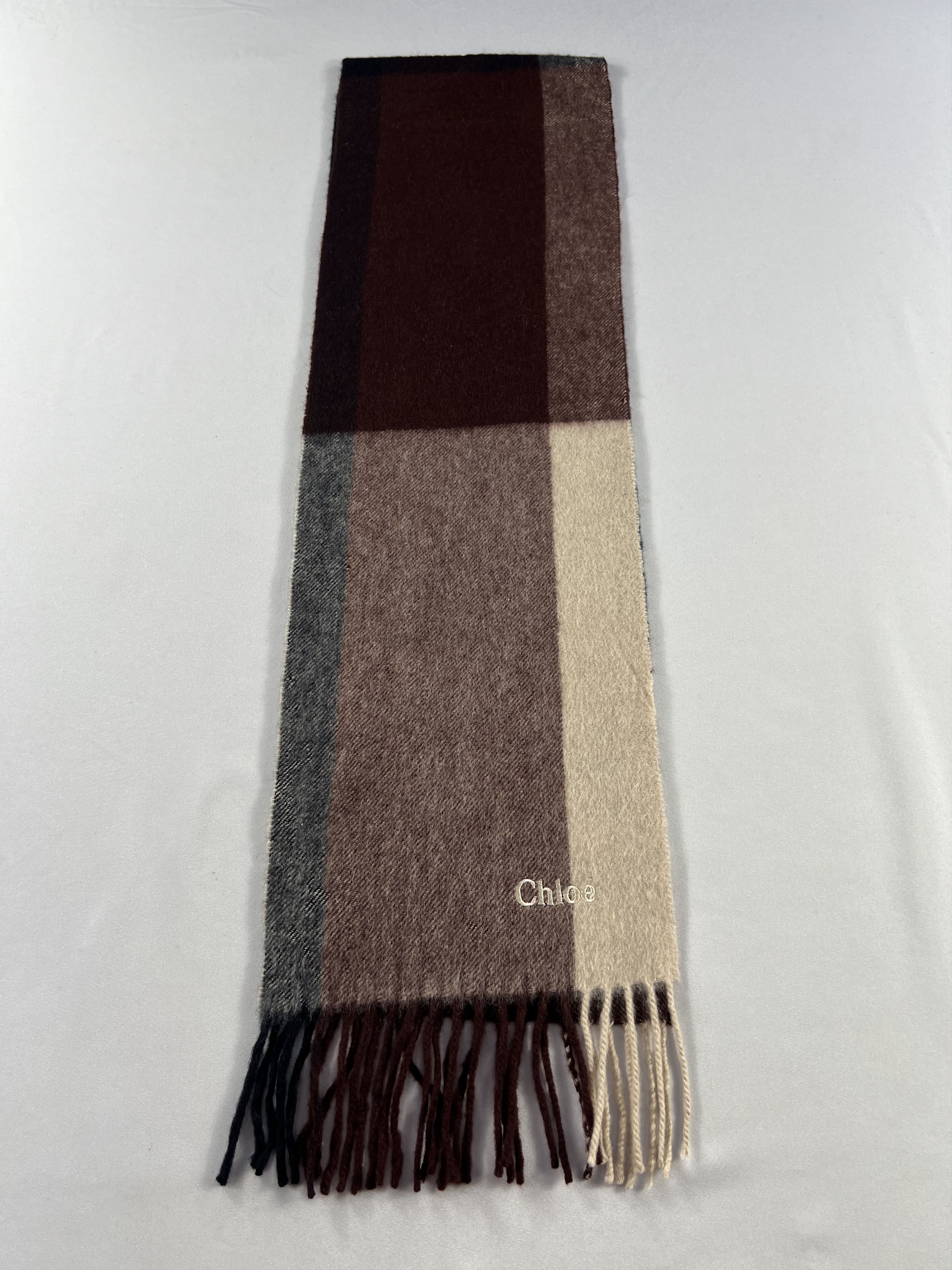 Chloe Chloe Cashmere Scarf / Muffler / Neckwear P971 Size ONE SIZE - 3 Thumbnail