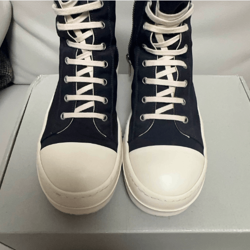 Rick Owens Rick Owens Hi-Top Sneakers Size US 7 / EU 40 - 3 Thumbnail