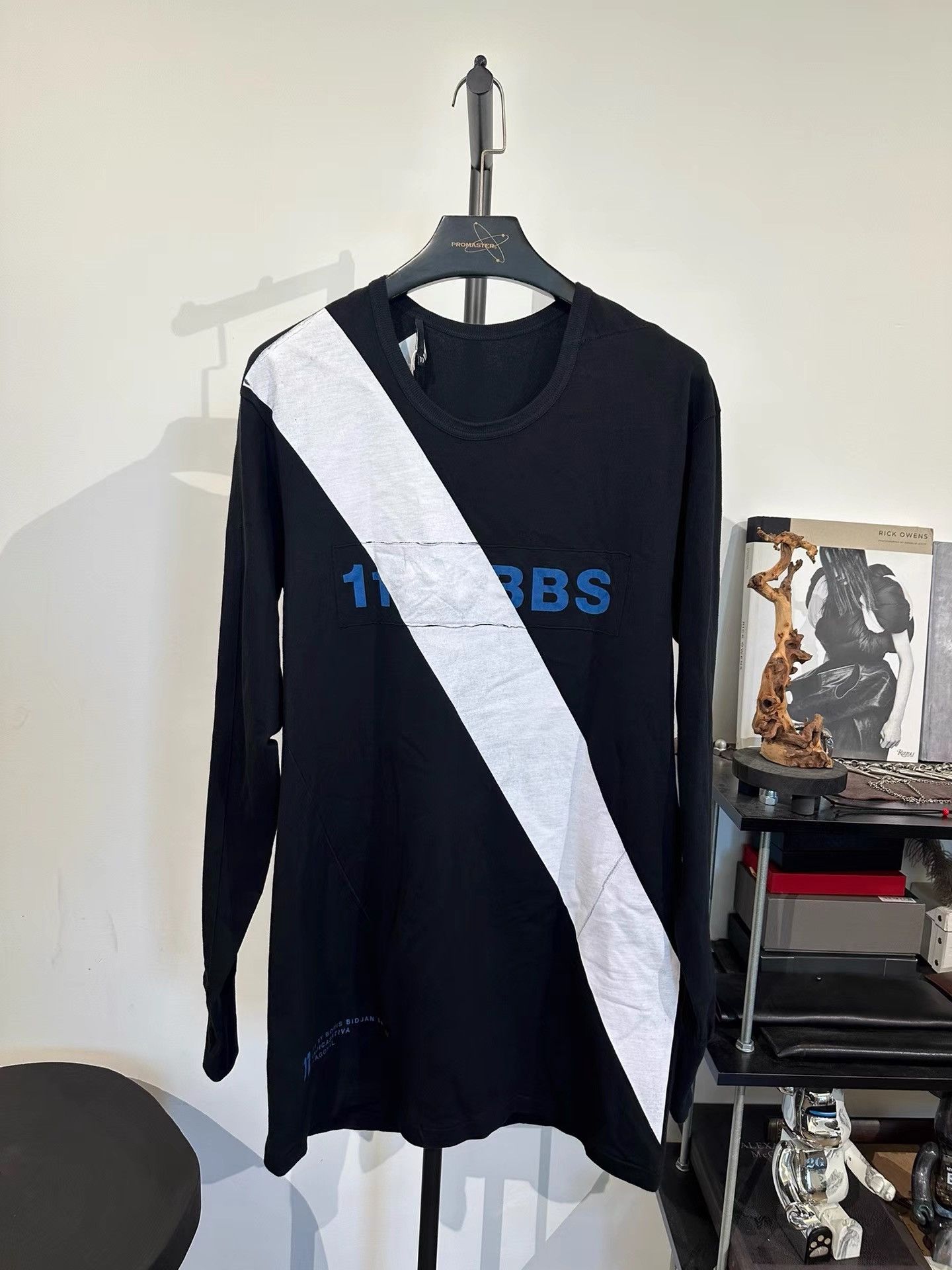 11 By Boris Bidjan Saberi 11by BBS LS1 Embroidered Long Sleeve Base Layer K35 Size US XL / EU 56 / 4 - 1 Thumbnail