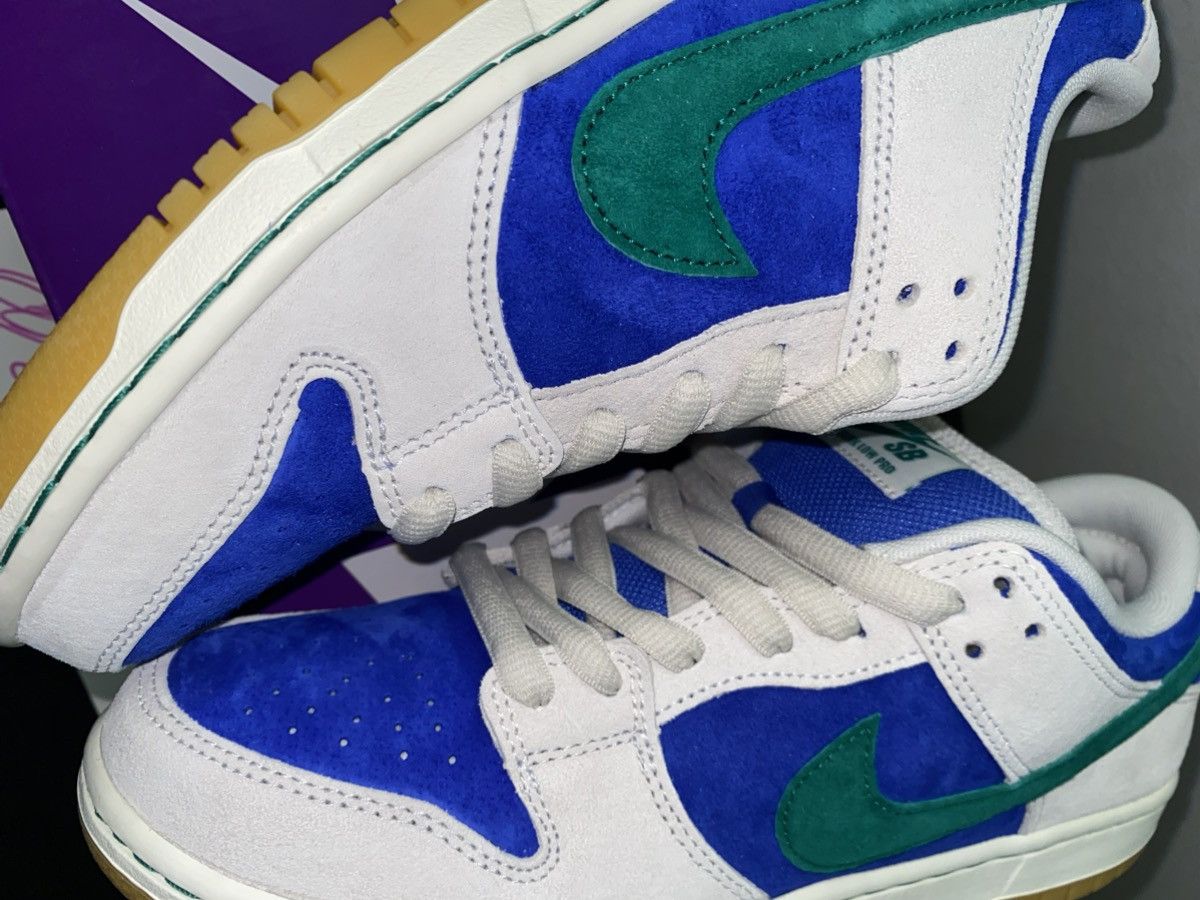 Nike Nike SB Dunk Low Pro (Hyper Royal Malachite) Size US 8.5 / EU 41-42 - 14 Thumbnail