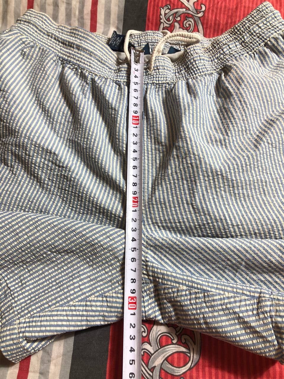 Polo Ralph Lauren × Vintage Vintage Y2K Polo Sport Striped Baggies Nylon Shorts Size US 34 / EU 50 - 17 Thumbnail