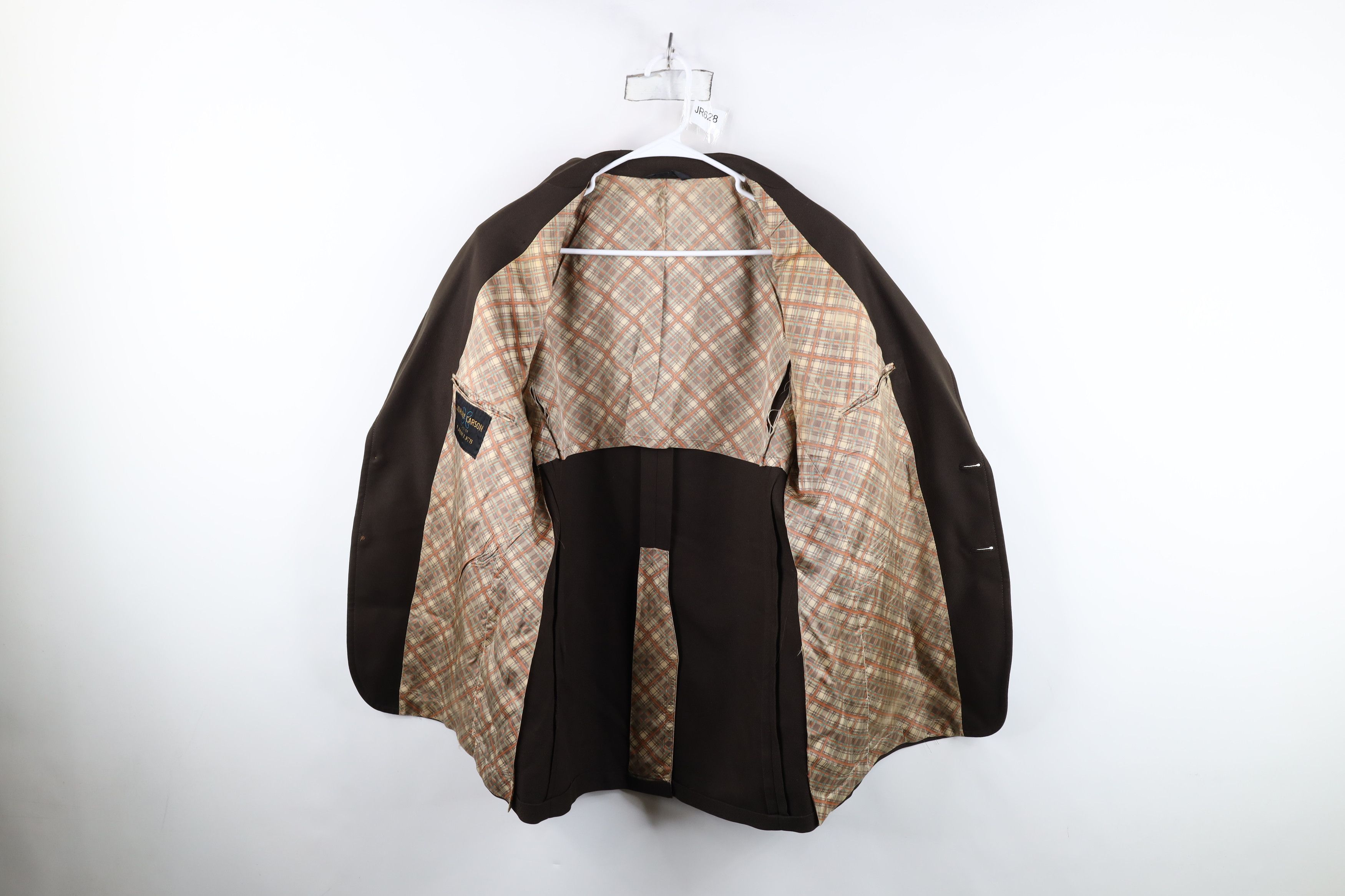 Vintage Vintage 70s Streetwear Suit Coat Blazer Jacket Brown USA Size US XXL / EU 58 / 5 - 9 Thumbnail