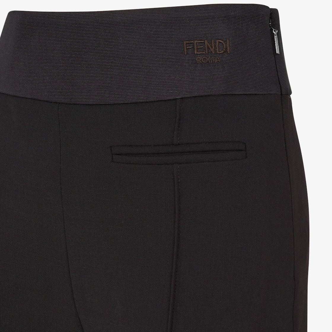 Fendi o1s1wg110326 Trousers in Black Size 26" / US 2 / IT 38 - 3 Thumbnail