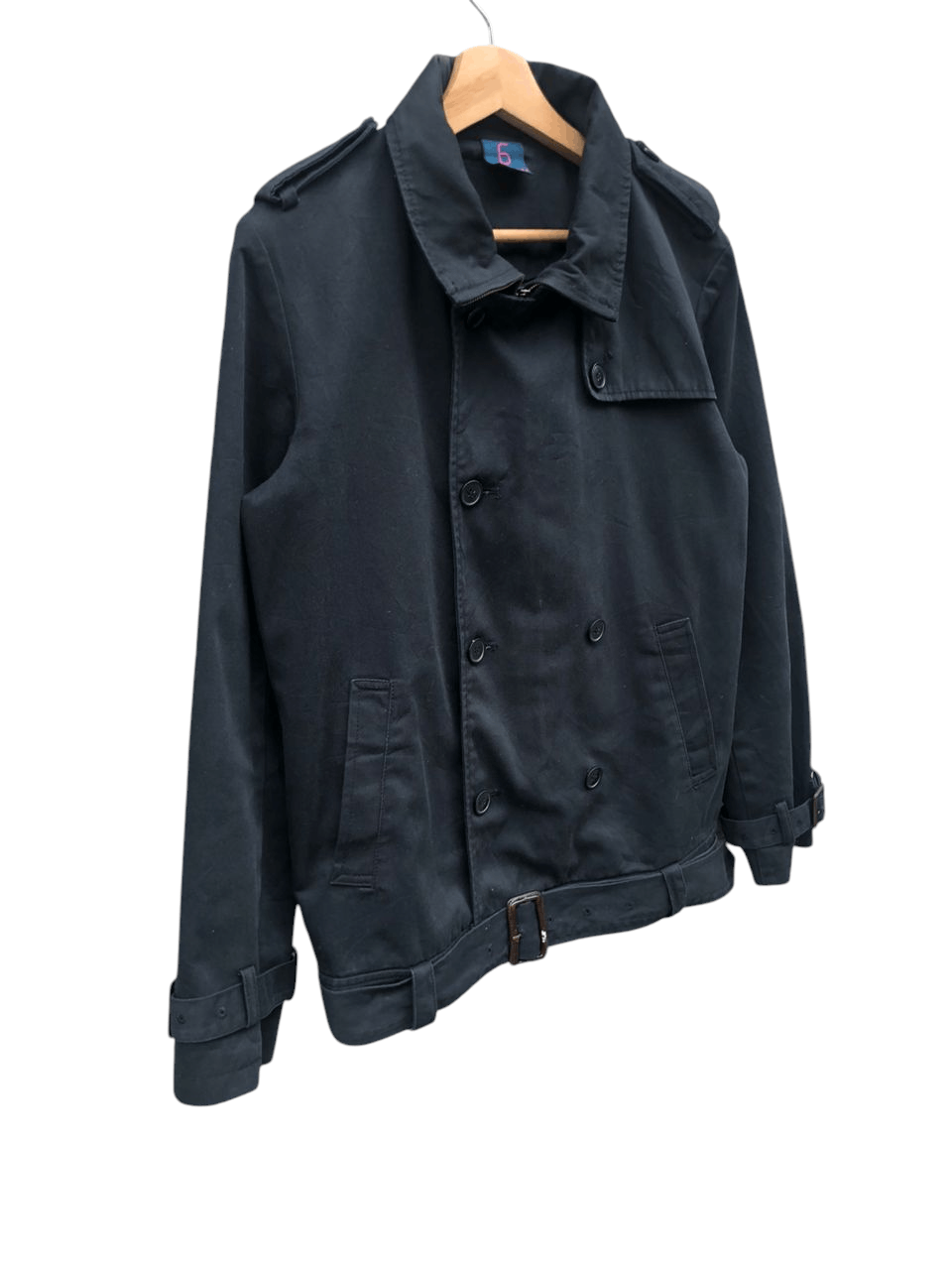 Japanese Brand × RAGEBLUE Rageblue Double Breasted Belted Jacket Nice Design Size US M / EU 48-50 / 2 - 5 Thumbnail