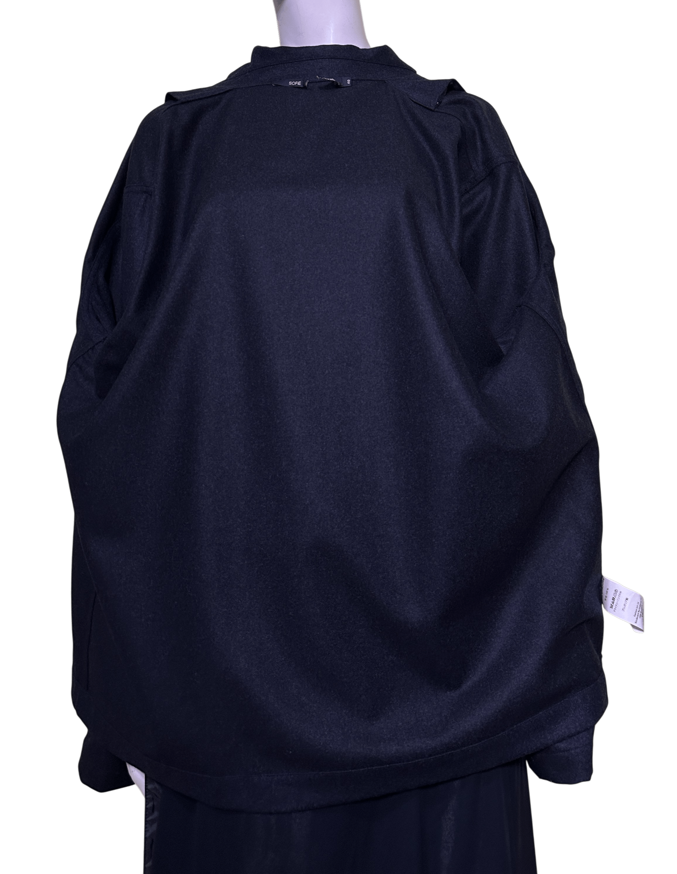 SOFIE D'HOORE Navy blue wool jacket Size M / US 6-8 / IT 42-44 - 7 Thumbnail