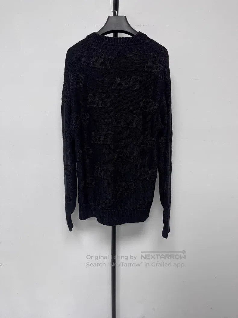 Balenciaga Balenciaga Jacquard Crew Neck Knit Sweater Size US XS / EU 42 / 0 - 2 Thumbnail