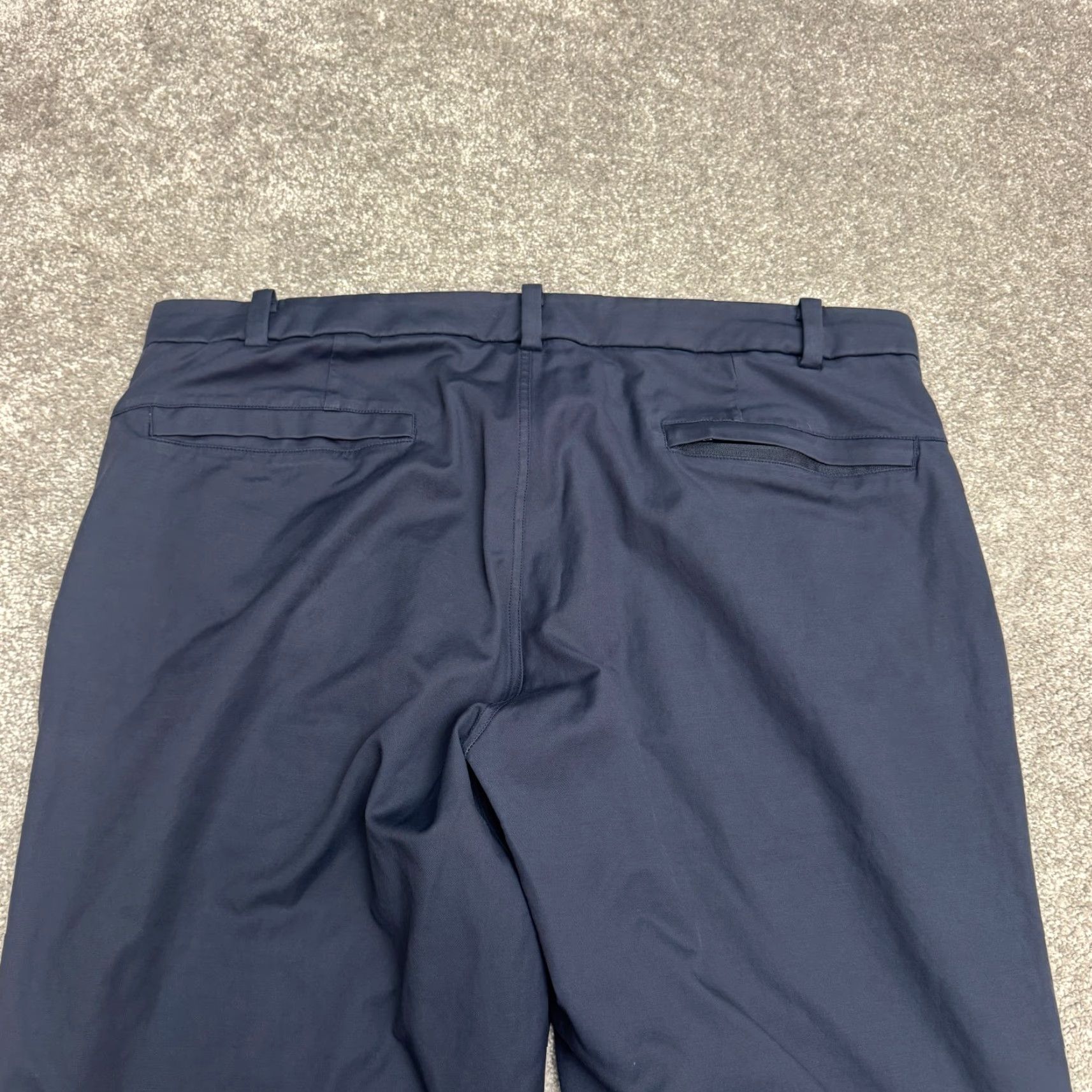 Lululemon Lululemon Commission Warstreme Slim Fit Chino Pants Men 38x32 Navy Blue Straight Size US 38 / EU 54 - 4 Thumbnail