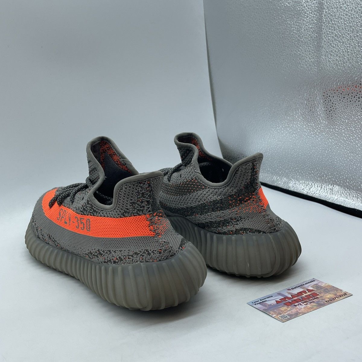 Adidas Yeezy boost 350 bluga reflective Size US 11.5 / EU 44-45 - 4 Thumbnail