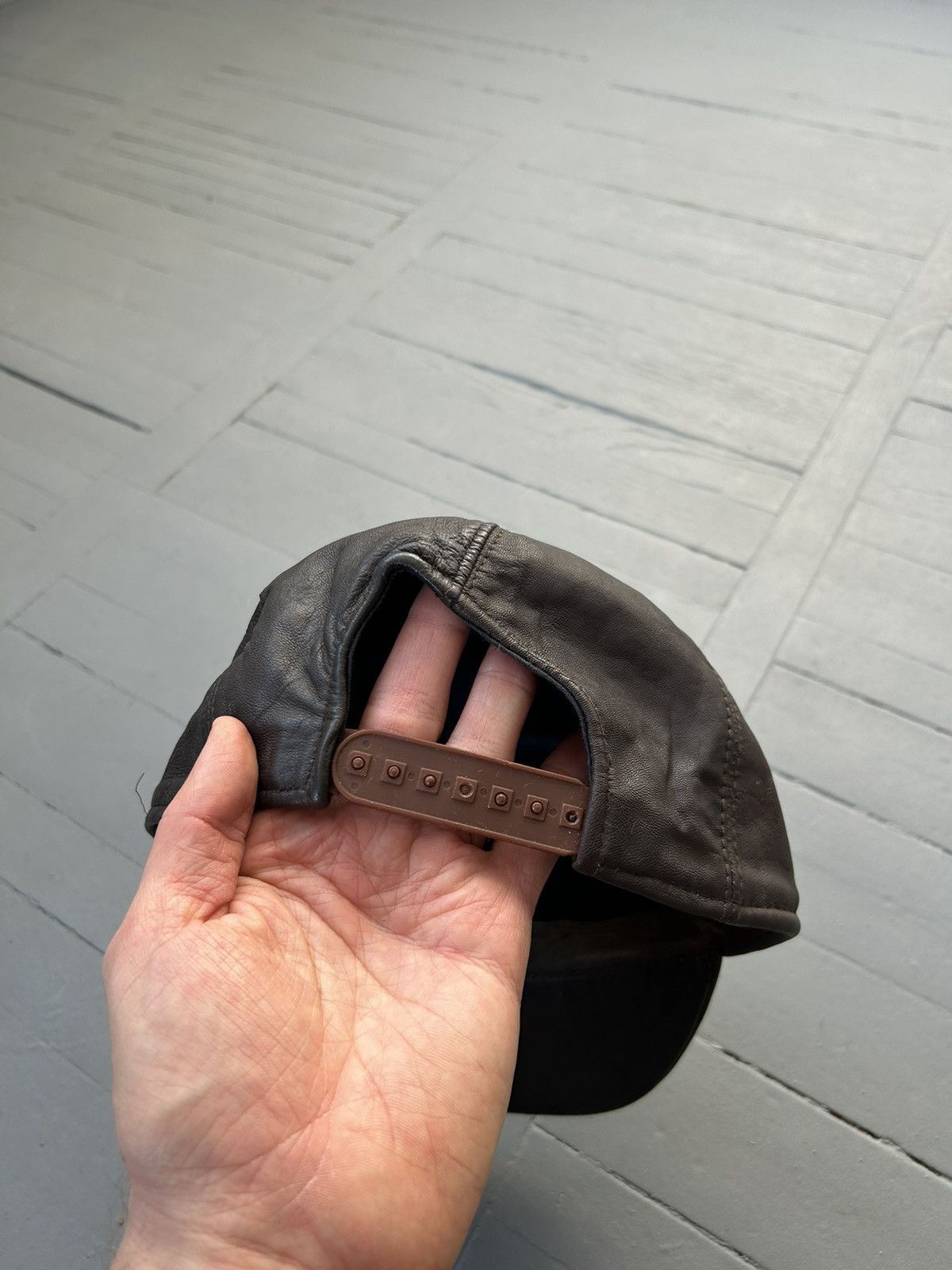 NBA NBA Chicago Bulls leather cap vintage Size ONE SIZE - 4 Thumbnail