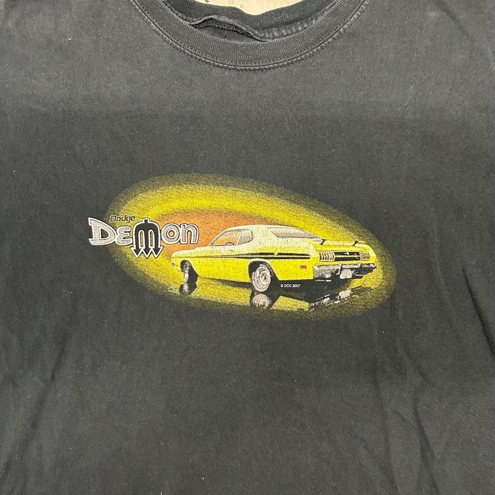 Other Black Y2K Dodge Demon car tee Size US L / EU 52-54 / 3 - 2 Thumbnail