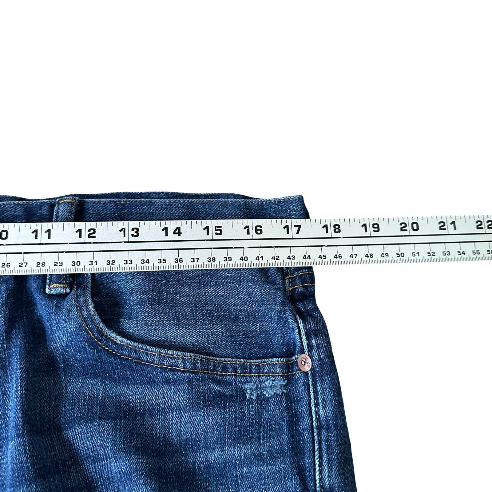 Polo Ralph Lauren Polo Ralph Lauren The Varick Straight Jeans Mens 34x30 Blue Size US 34 / EU 50 - 9 Thumbnail