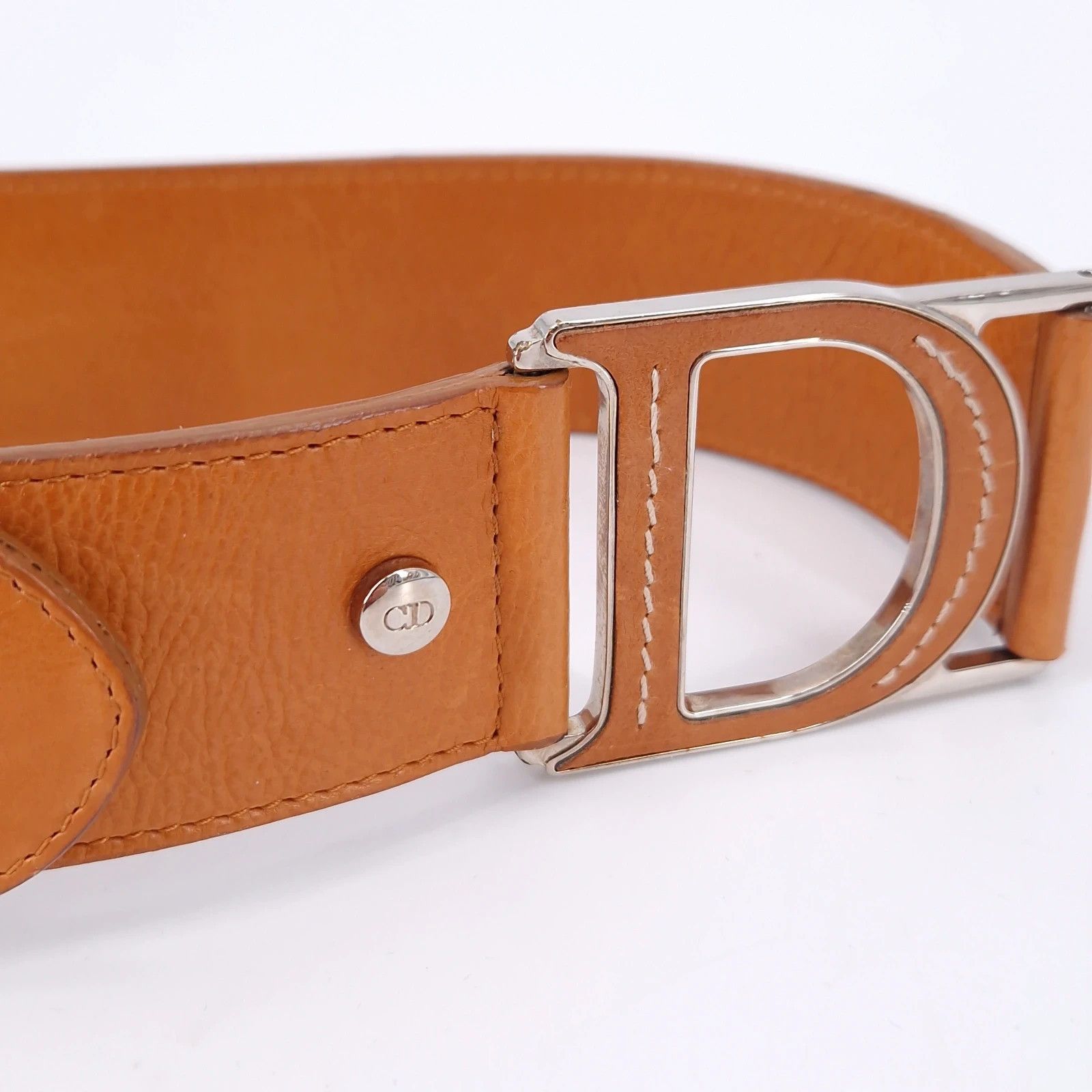Dior Saddle CD Chrome Belt Size ONE SIZE - 4 Thumbnail
