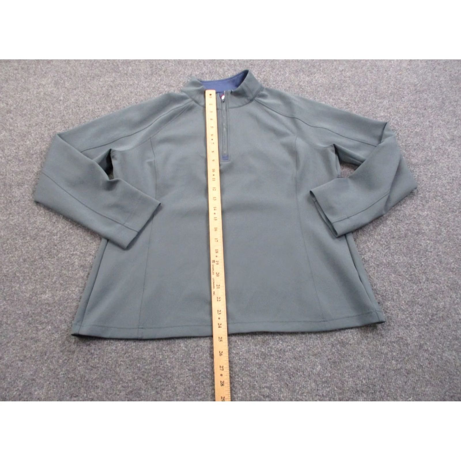 Vintage Zero Restriction Jacket Womens XL Gray Softshell Hiking Active Golf Performance Size XL / US 12-14 / IT 48-50 - 3 Thumbnail
