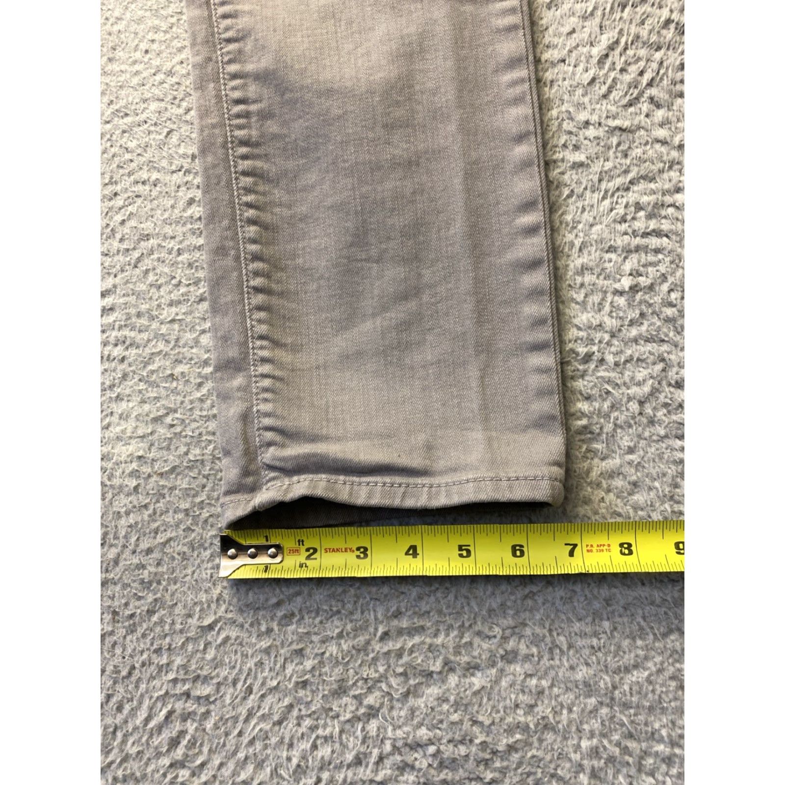 Bonobos Bonobos Jeans Men's 30 x 34 Gray Slim Denim Straight Leg Medium Wash /0400 Size US 30 / EU 46 - 6 Thumbnail