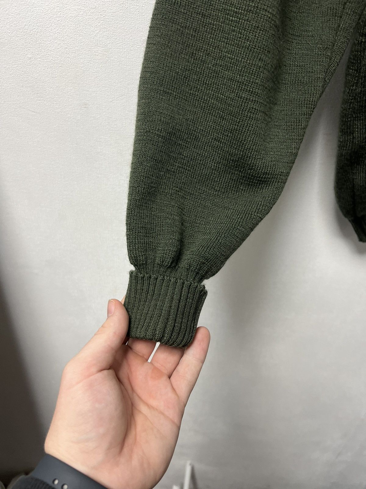 Burberry Vintage 90s Burberry’s Wool Sweater Heavy Knit Size US L / EU 52-54 / 3 - 4 Thumbnail
