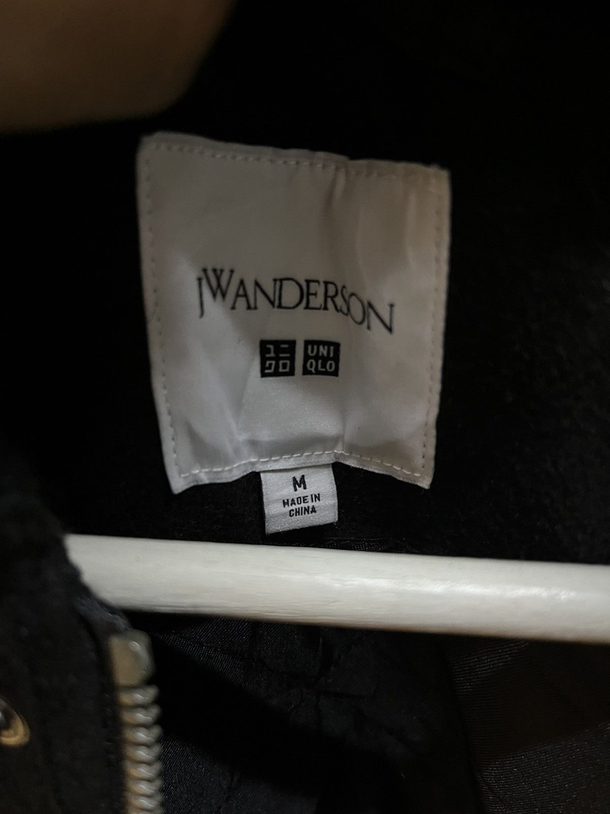JW Anderson × Uniqlo × Vintage Uniqlo JW Anderson Fleece Jacket Black Size US M / EU 48-50 / 2 - 9 Thumbnail