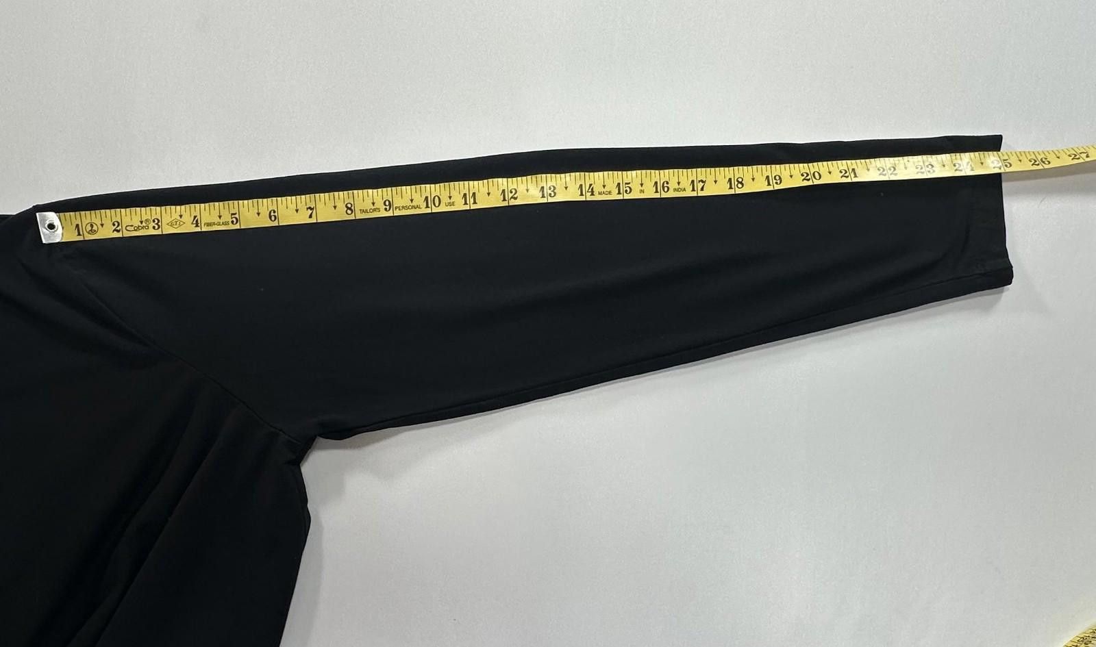 Other X Cuts 1/4 Button Long Sleeve Trim Pullover Black Mens L Size US L / EU 52-54 / 3 - 6 Thumbnail