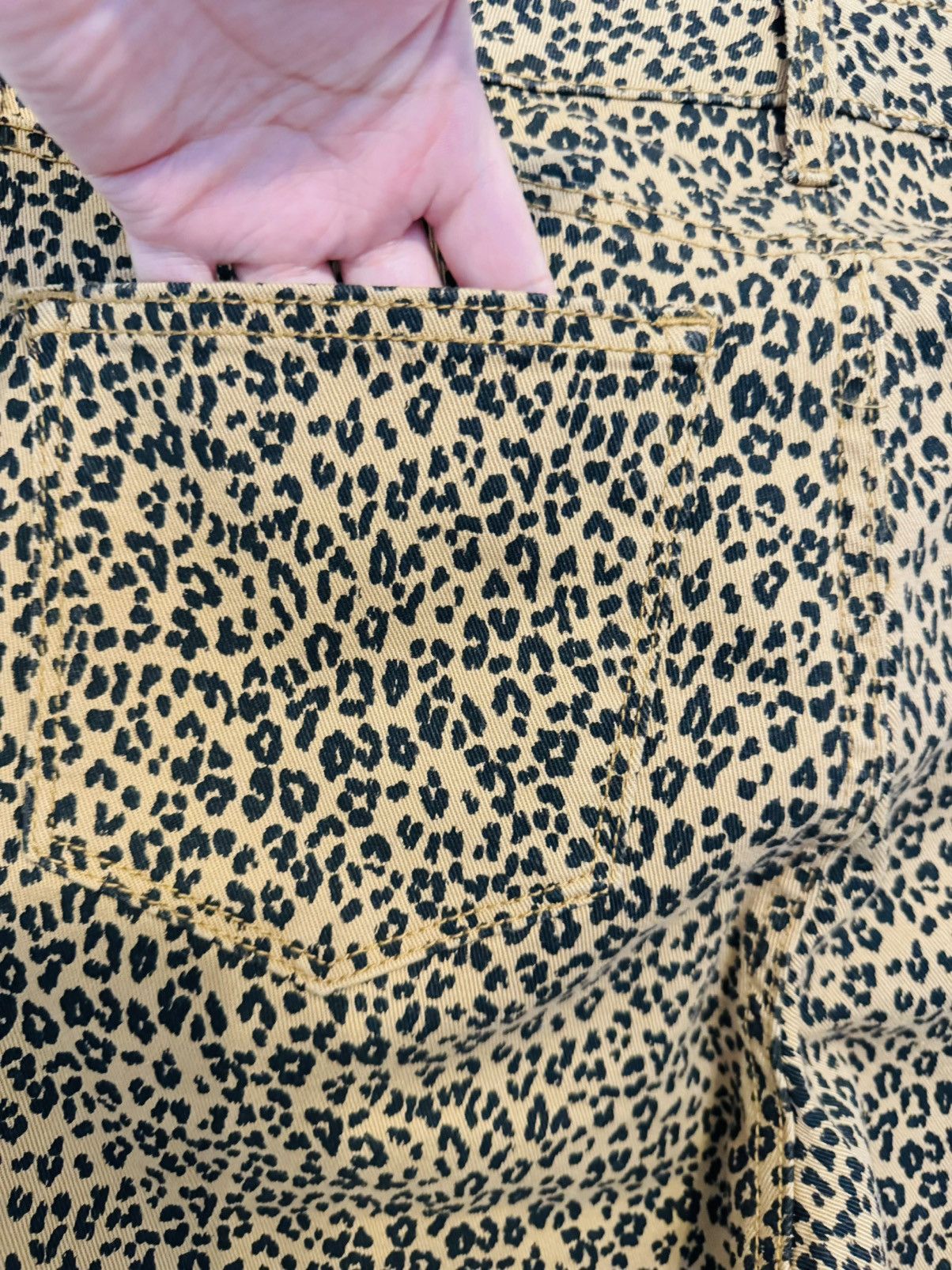 Other New Directions Cheetah Print Pants Size 12R Size 34" / US 12 / IT 48 - 4 Thumbnail