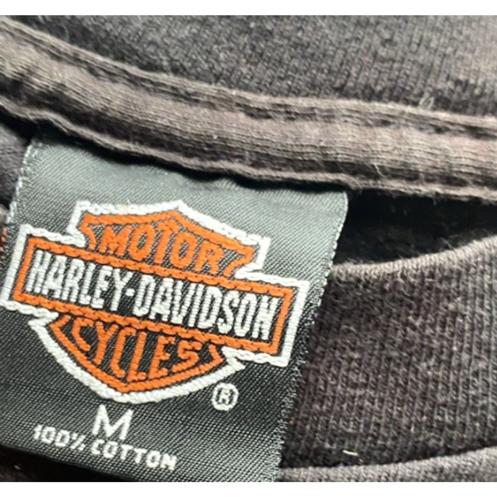 Harley Davidson VINTAGE Harley-Davidson Long Sleeve Shirt M Men Black 1997 Wisconsin Harley-Davidson 90s Biker Motorcycle Wisconsin United States Size US M / EU 48-50 / 2 - 5 Thumbnail
