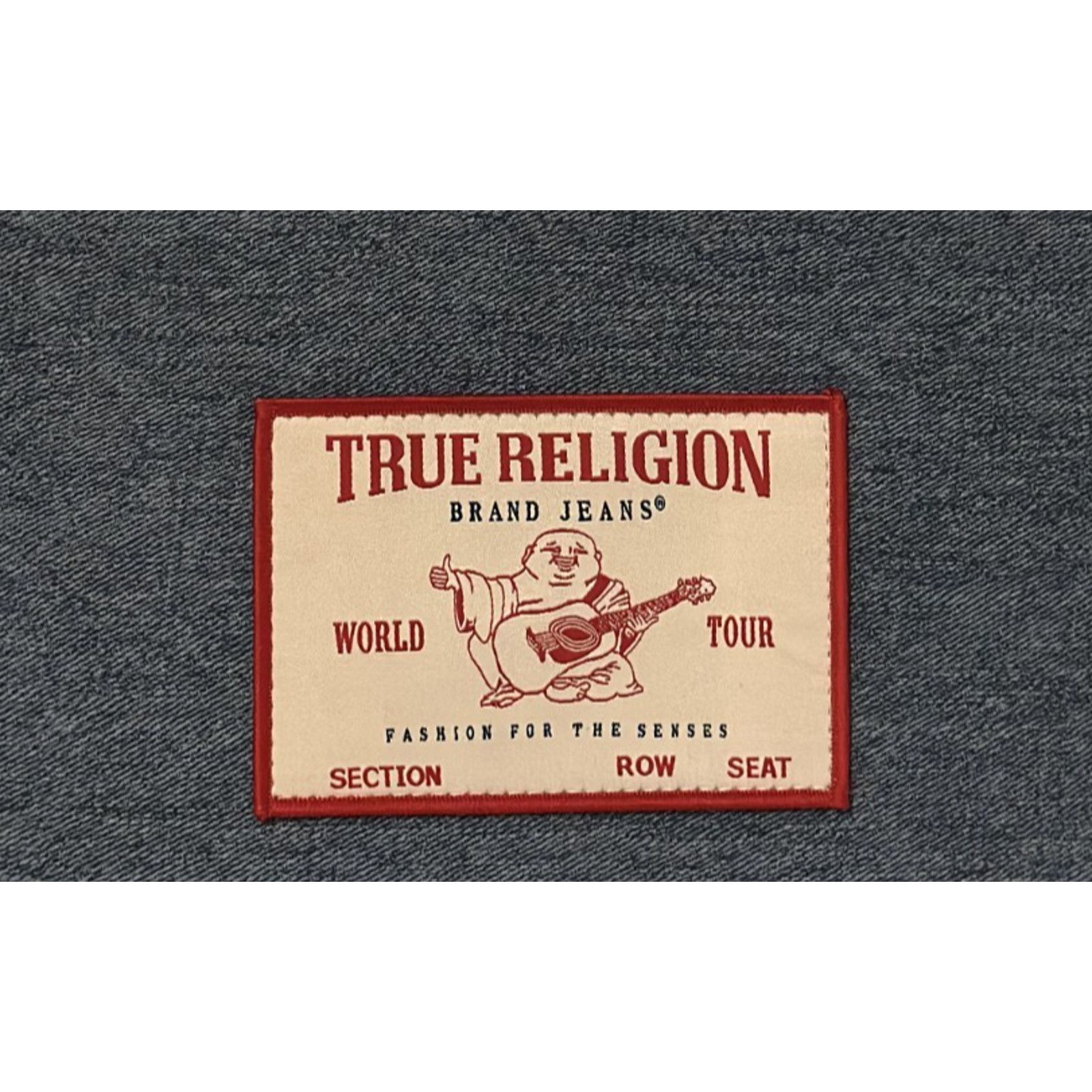 True Religion True Religion Denim Travel Cosmetics Bag Makeup Toiletry Size ONE SIZE - 4 Thumbnail