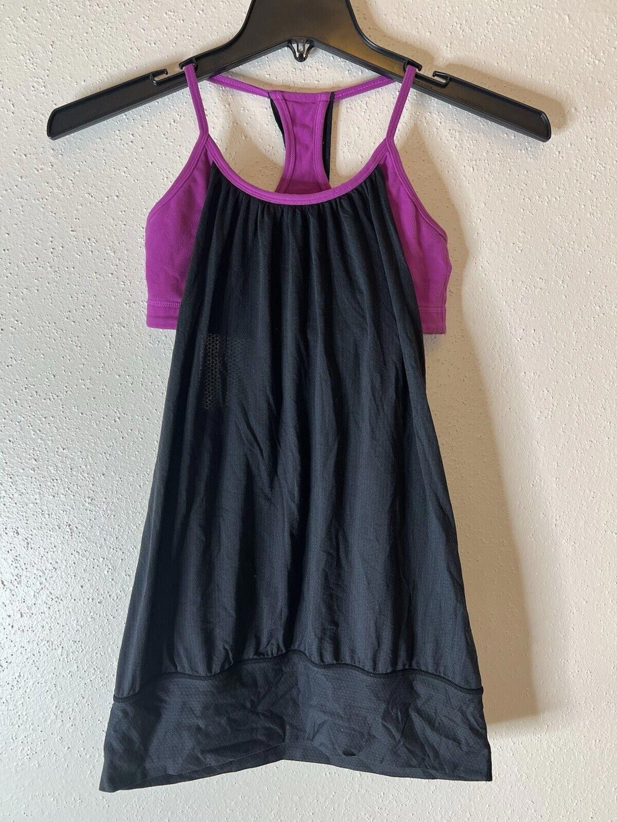 Designer Lululemon Size 4 No Limits Tank Built-In Bra Power Size S / US 4 / IT 40 - 2 Thumbnail