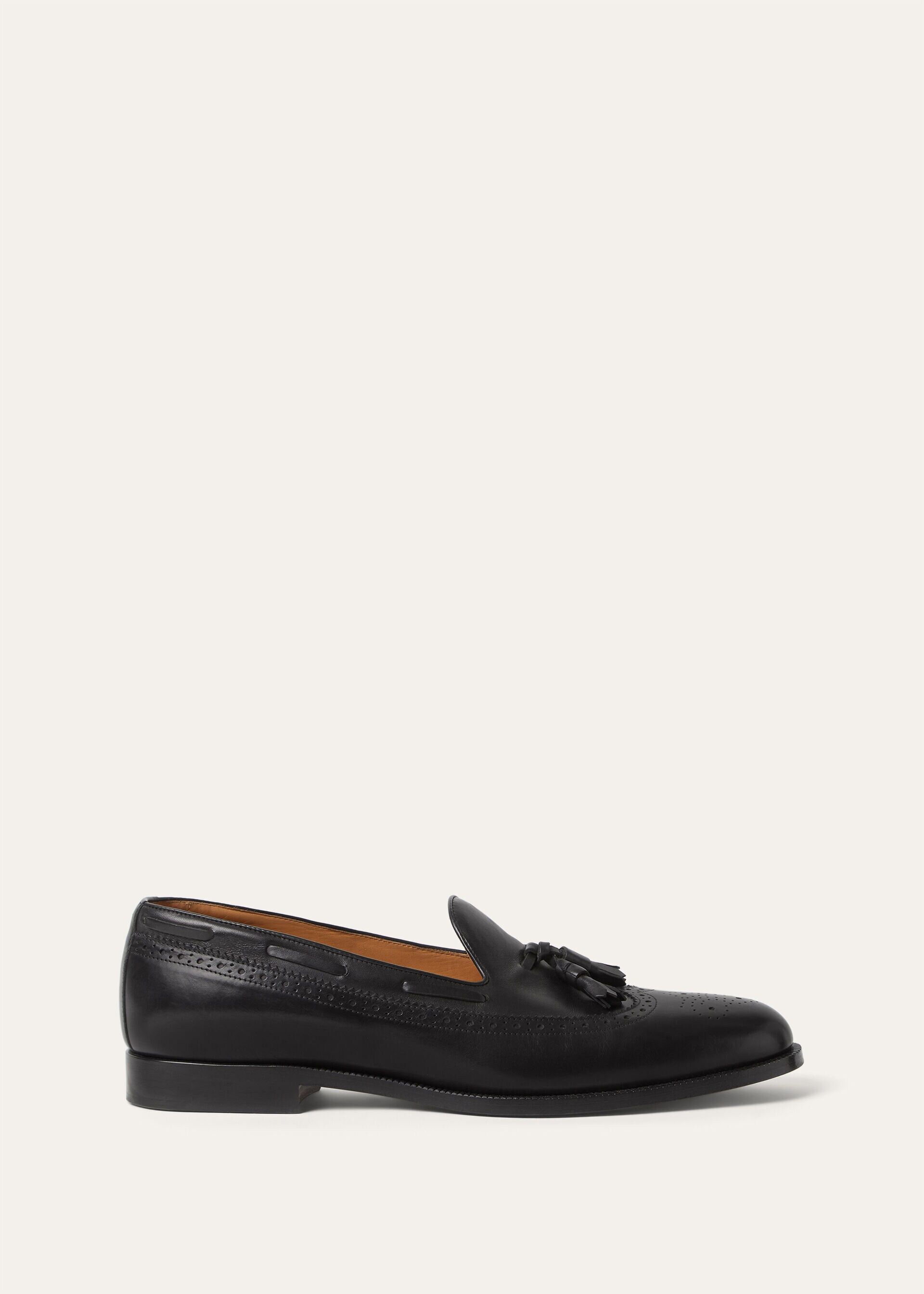 Loro Piana os11x0226 FAQ5603 Serge Walk Loafers in Black Size US 9 / EU 42 - 1 Thumbnail