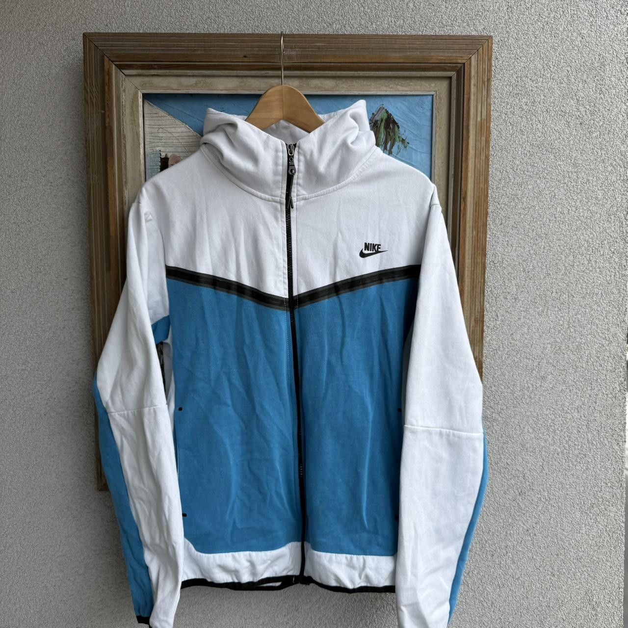 Nike Nike Hoodie Tech Fleece Drill Zip Up Sweatshirt Size US M / EU 48-50 / 2 - 2 Thumbnail