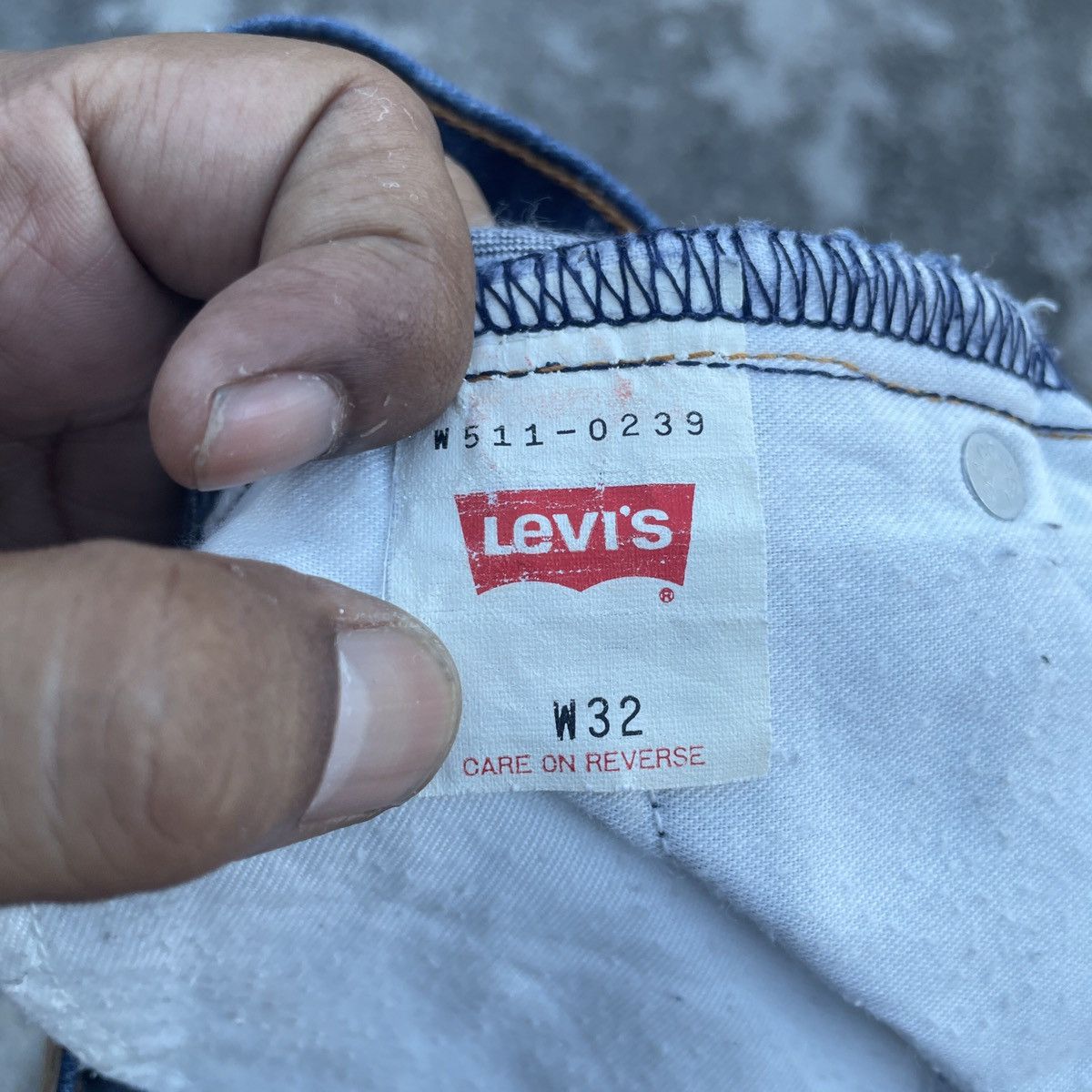 Levi's Vintage Levis Lot 511 Denim Jeans Size US 30 / EU 46 - 5 Thumbnail