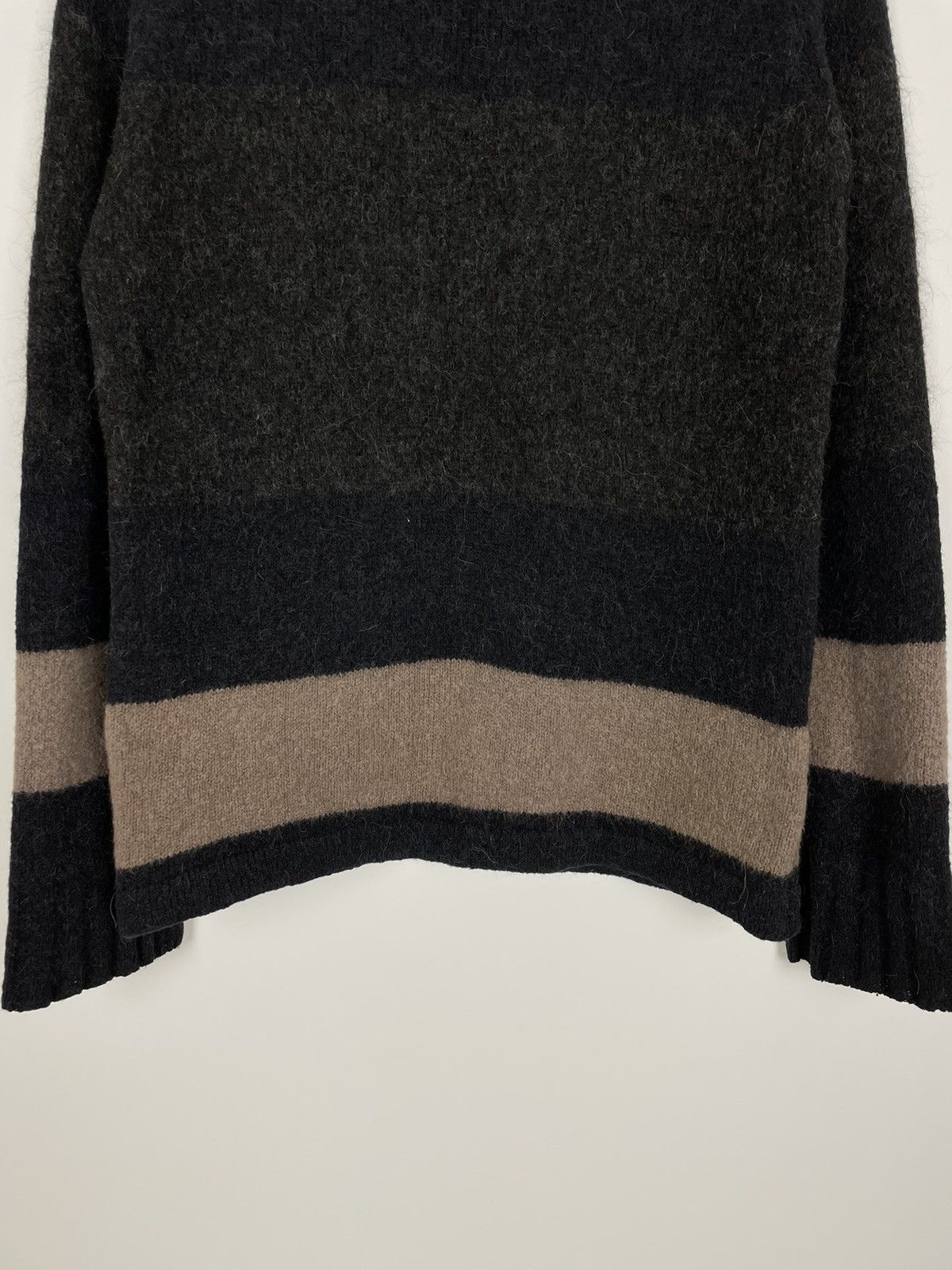 Our Legacy Our Legacy Striped Needled Sweater Turtleneck Size US M / EU 48-50 / 2 - 3 Thumbnail