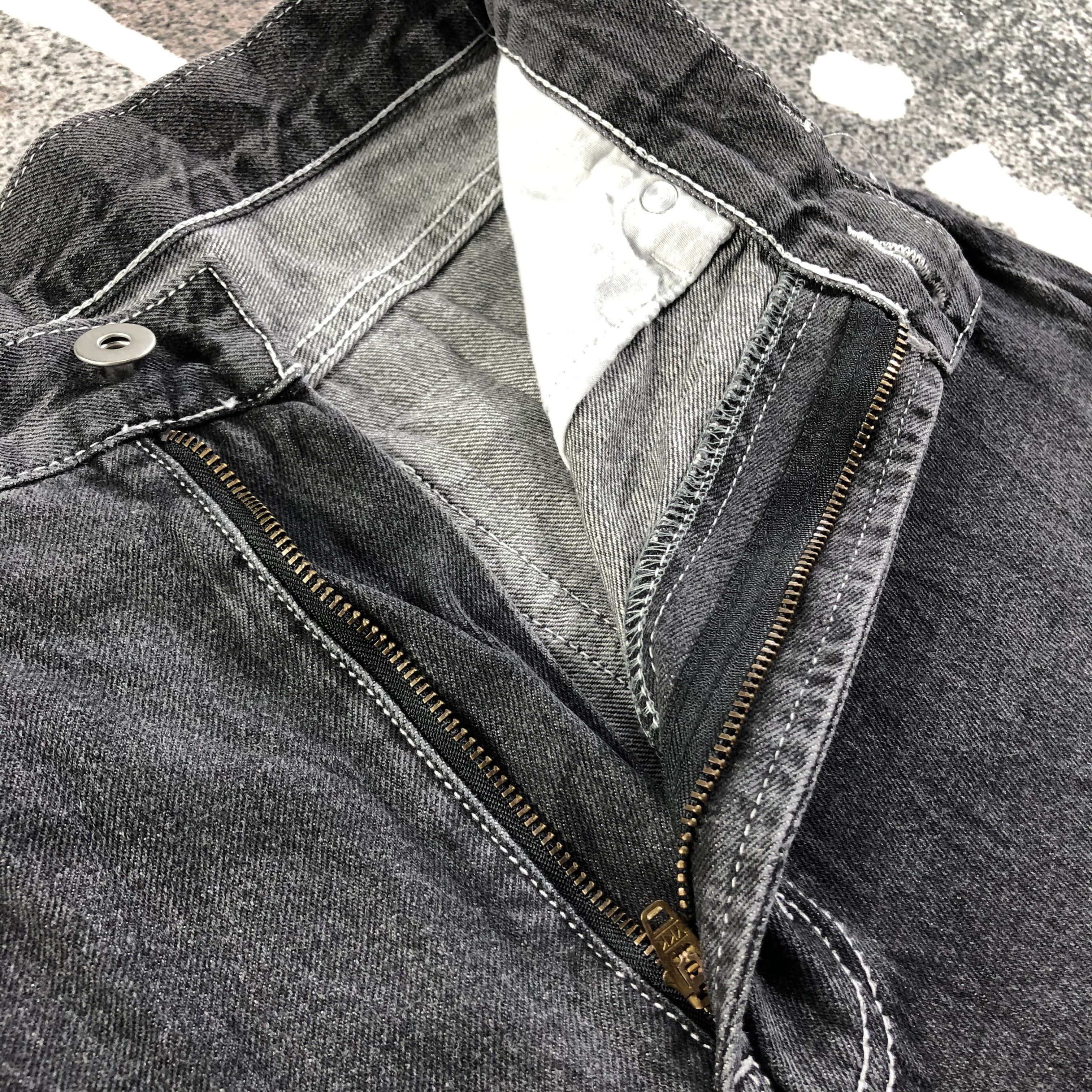 Japanese Brand Japanese Brand Jeans Faded Black High Waist Denim KJ1544 Size 27" / US 4 / IT 40 - 6 Thumbnail