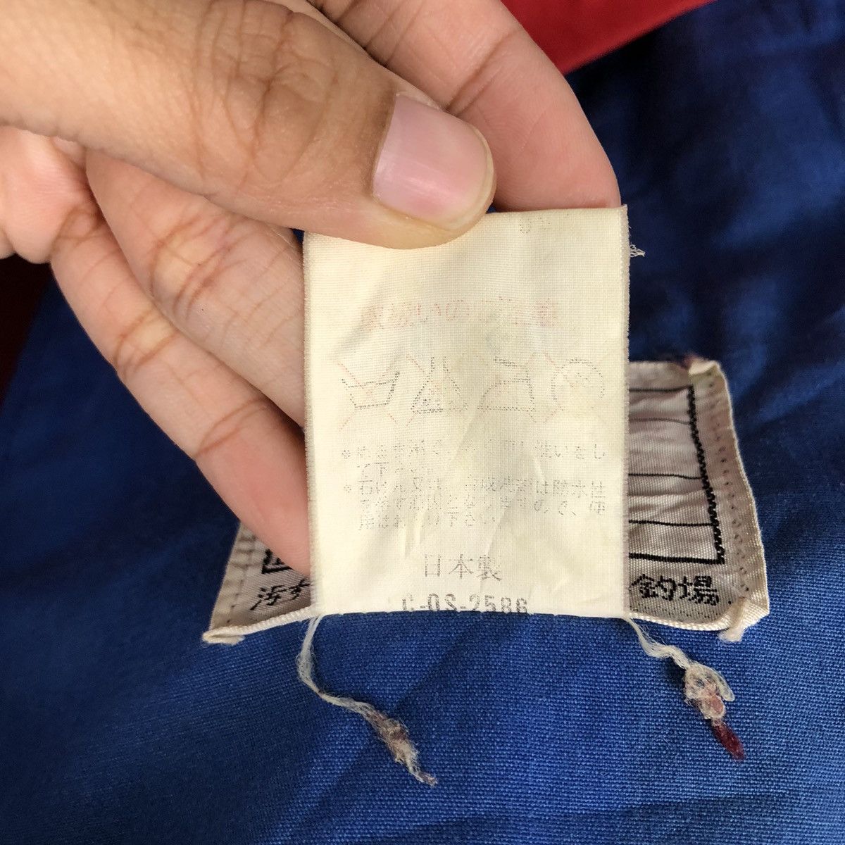 Japanese Brand × Vintage 📌Vintage Chore Worker Jacket Asics Made in Japan Size US M / EU 48-50 / 2 - 21 Thumbnail