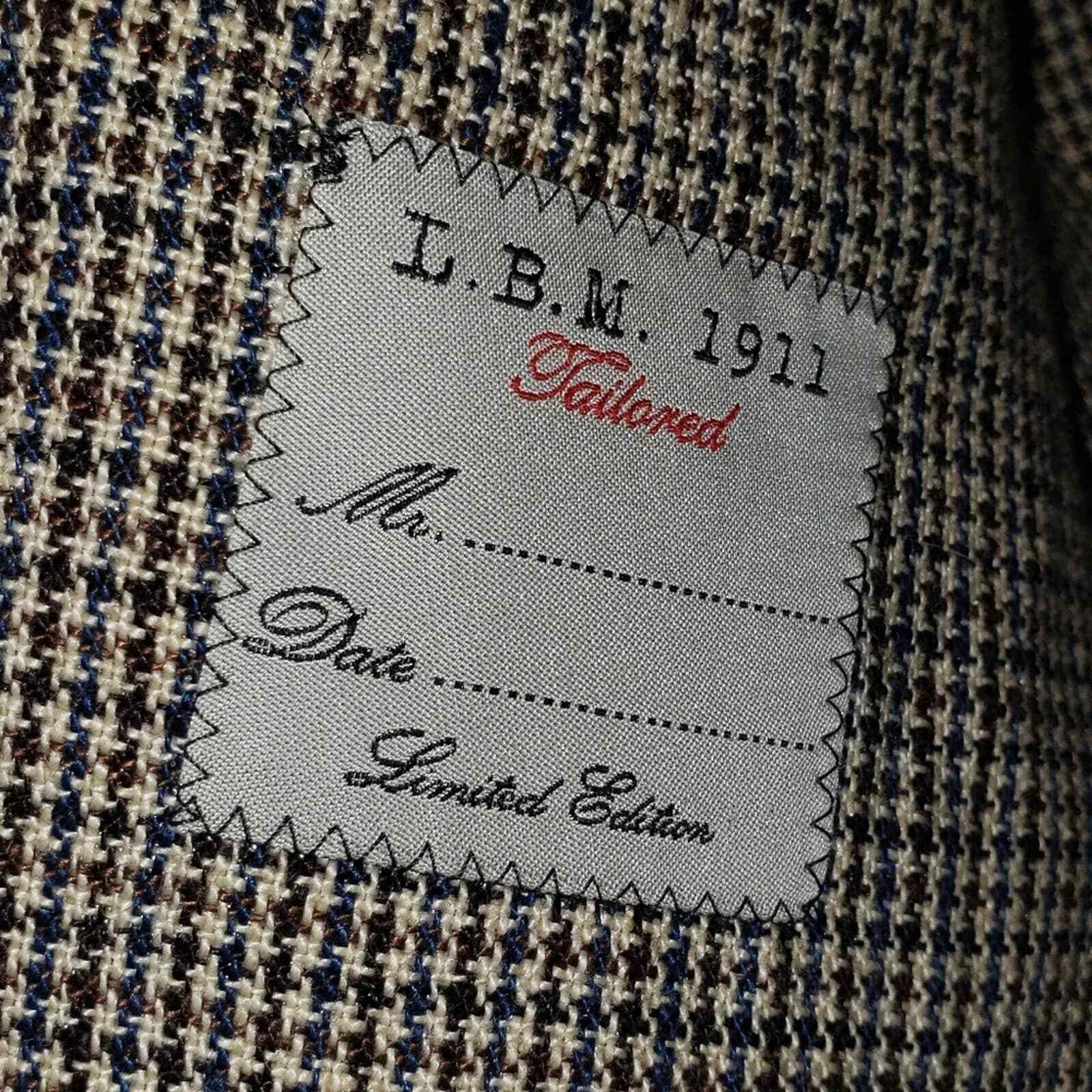 L.B.M. 1911 EUC Men's L.B.M. 1911 Brando sports coat/blazer SZ EURO 46R Size US S / EU 44-46 / 1 - 12 Thumbnail