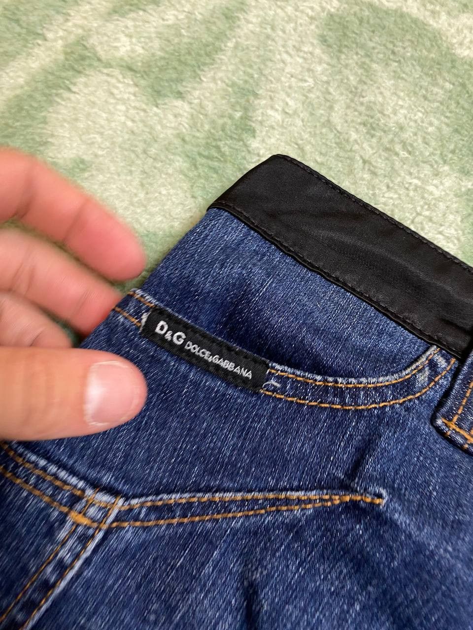 Dolce & Gabbana Vintage Y2K Dolce Gabbana D&G Big Logo Luxury Mini Skirt Size 32" / US 10 / IT 46 - 5 Thumbnail