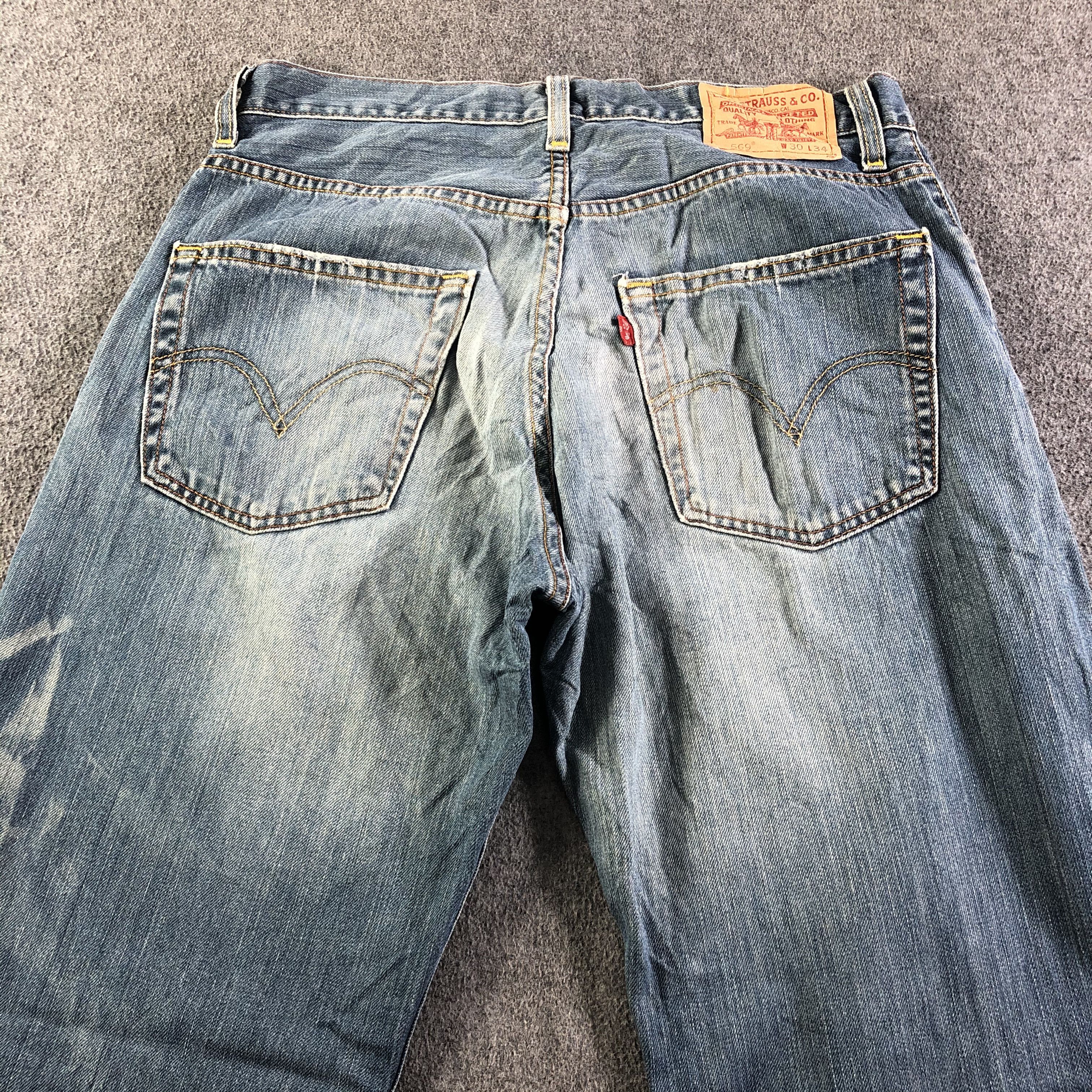 Levi's Vintage Levis 569 Jeans-J4277 Size US 32 / EU 48 - 4 Thumbnail