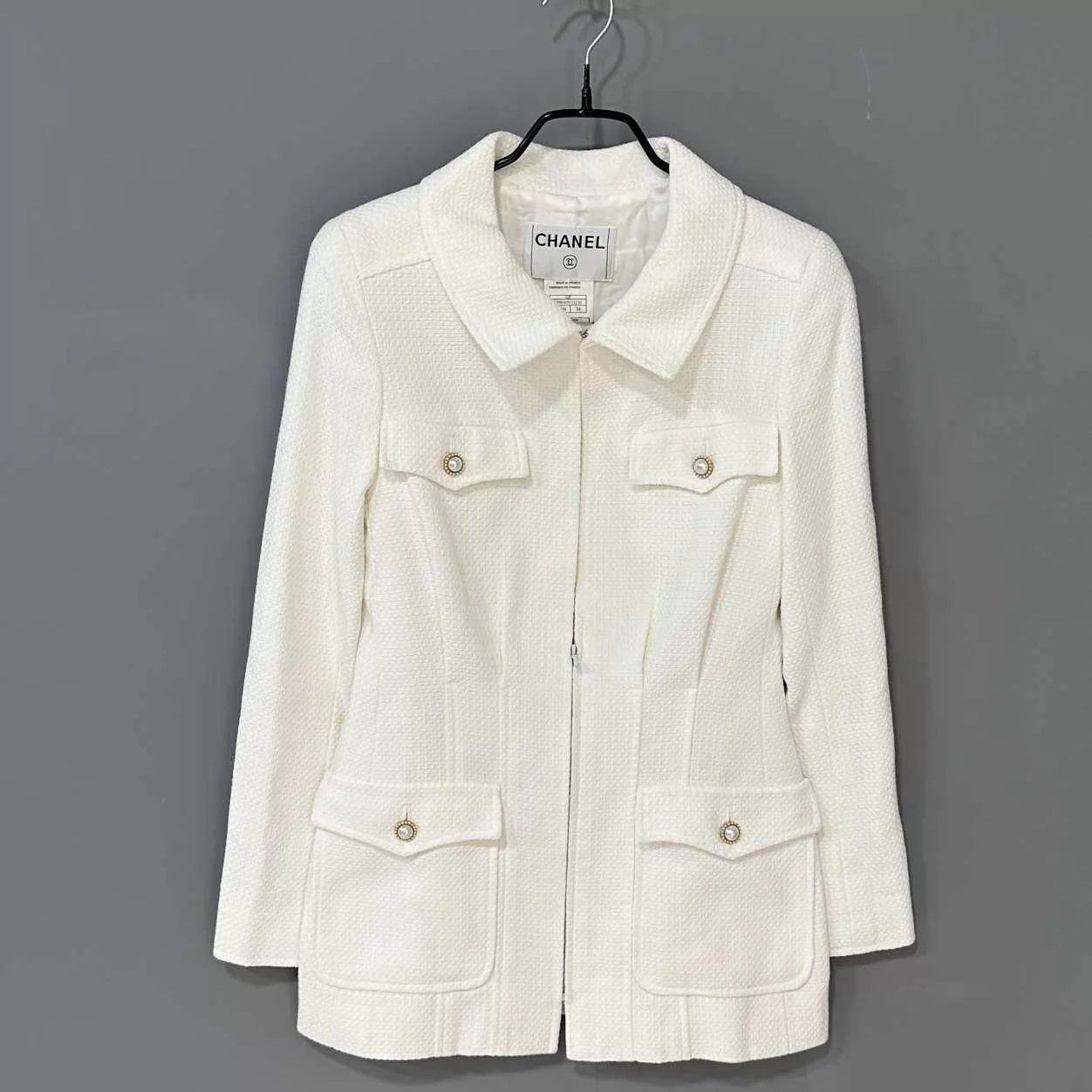 Chanel Chanel 4-Pocket Zip-Up Jacket Size 34 99 New Size XS / US 0-2 / IT 36-38 - 1 Thumbnail