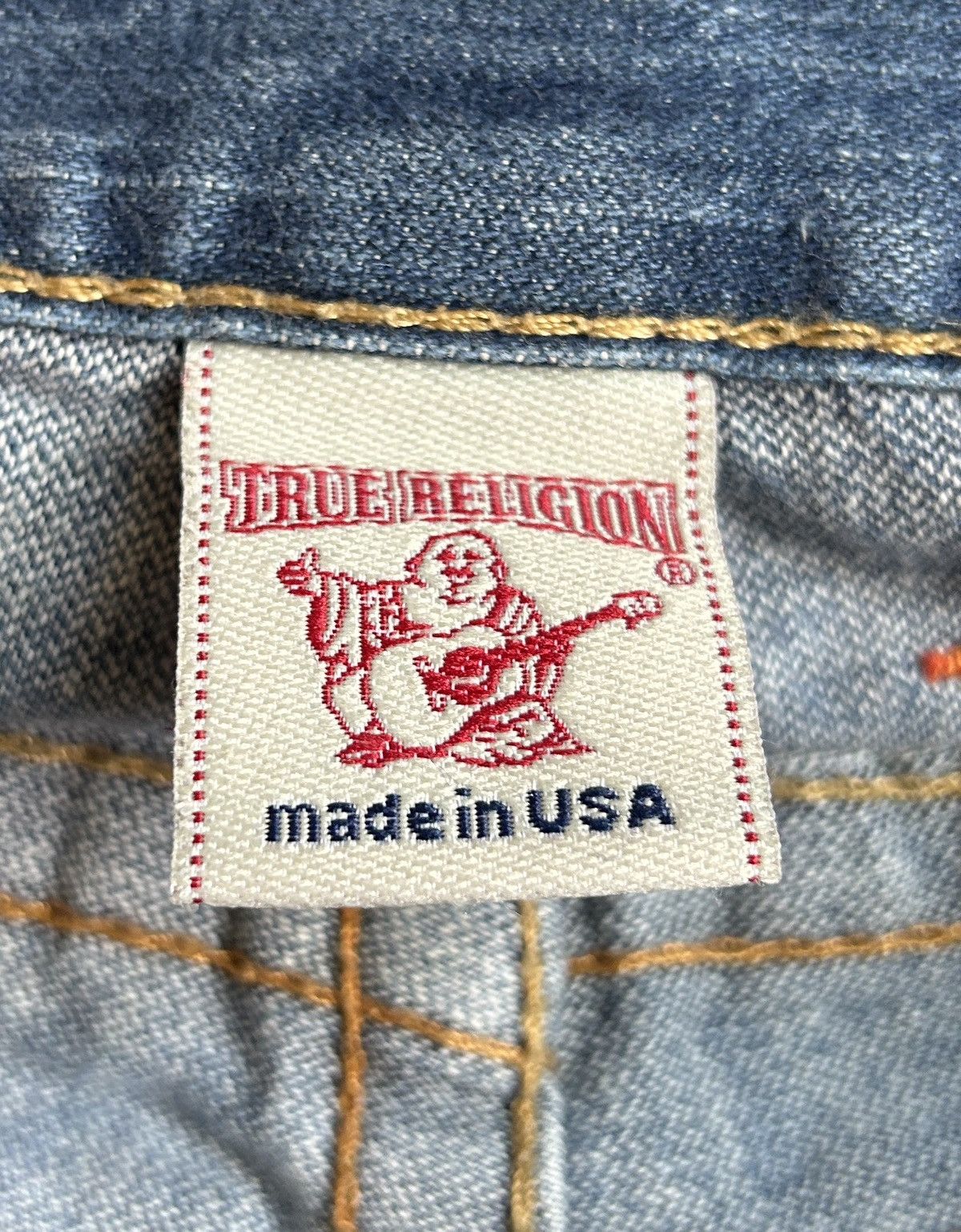 True Religion × Vintage True Religion Nathan Relaxed Straight Made in USA Size 32x34 Size US 32 / EU 48 - 4 Thumbnail
