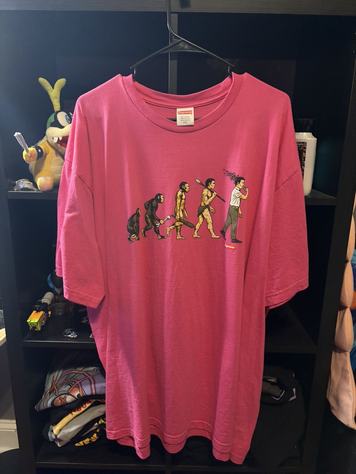 Supreme Supreme SS26 “Evolution tee” Pink Size US XXL / EU 58 / 5 - 1 Thumbnail