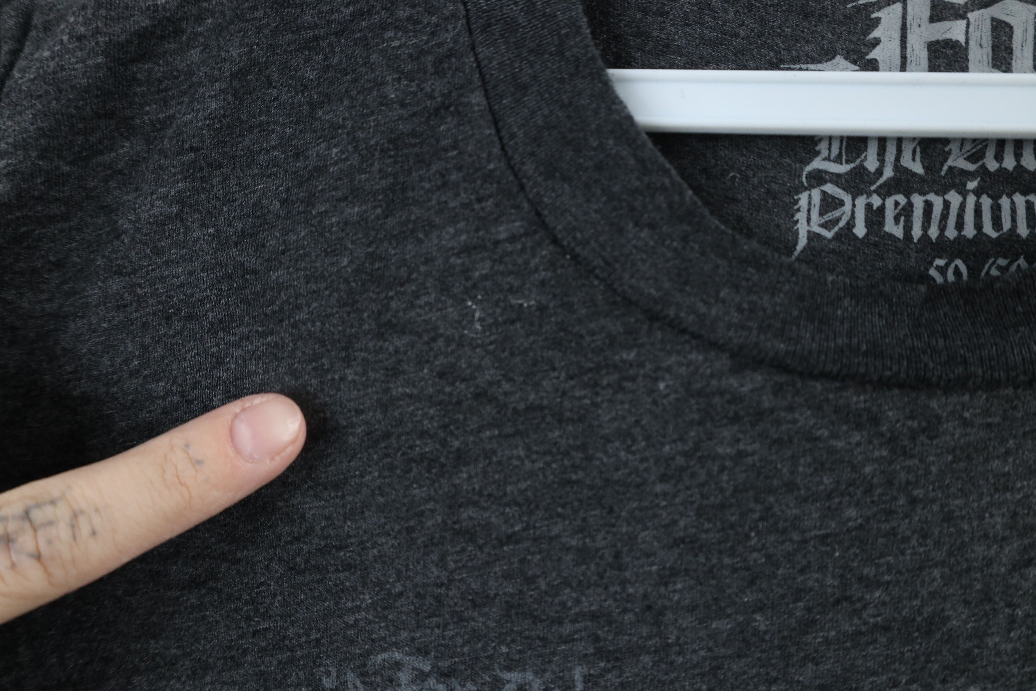 Fox Racing × Vintage Fox Racing Big Logo Short Sleeve T-Shirt Charcoal Gray Size US M / EU 48-50 / 2 - 5 Thumbnail