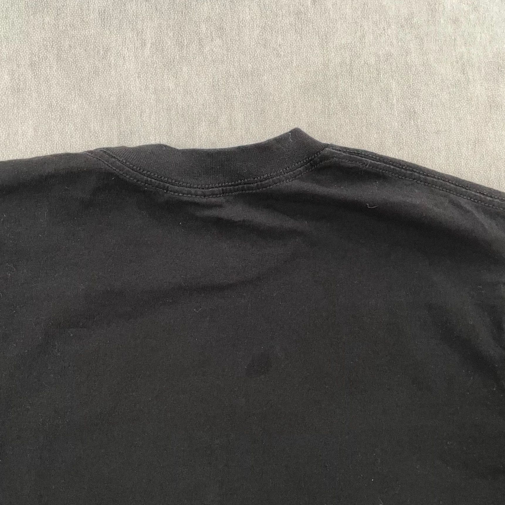Vintage VINTAGE Air Jordan T-Shirt Mens Large Black Crew Neck Short Sleeve Graphic Retro Sports Size US L / EU 52-54 / 3 - 4 Thumbnail