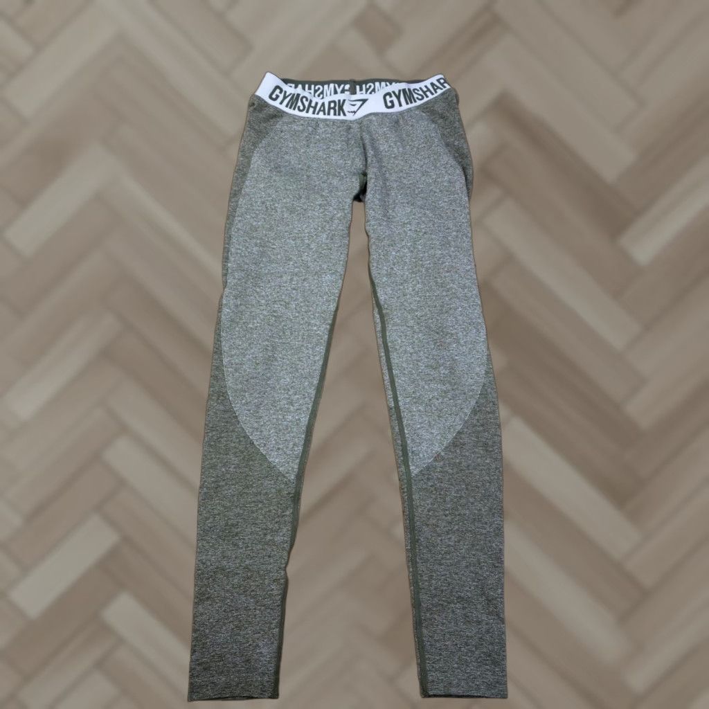 Gymshark GymShark Leggings Womens S Green Activewear Gym Training Size 28" / US 6 / IT 42 - 1 Thumbnail
