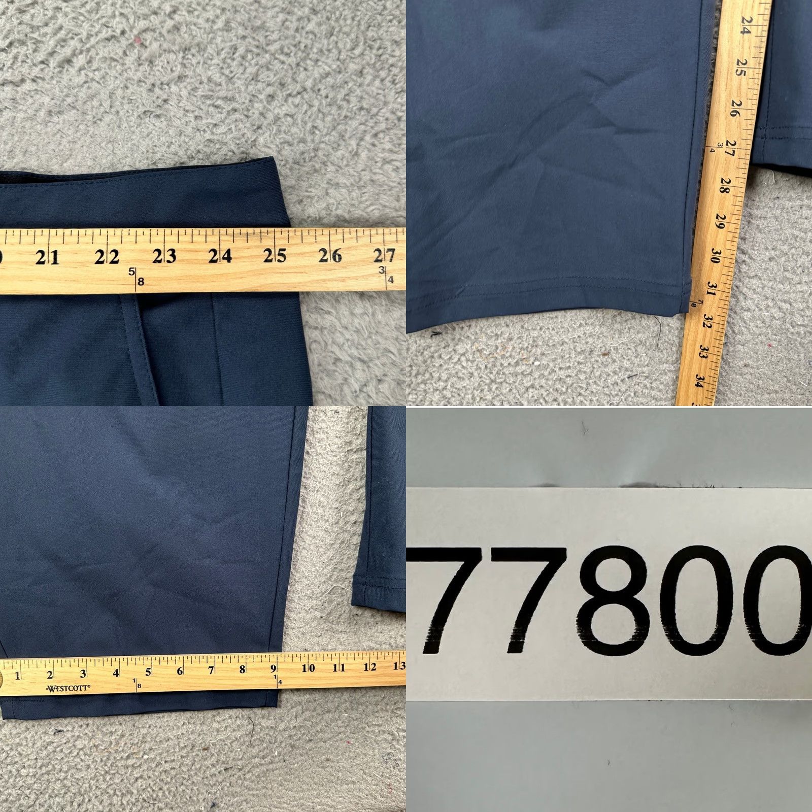 Vintage 01.Algo Pants Chino Golf Mens 44 Blue Performance Tech Wicking Athleisure NEW Size US 44 / EU 60 - 8 Thumbnail