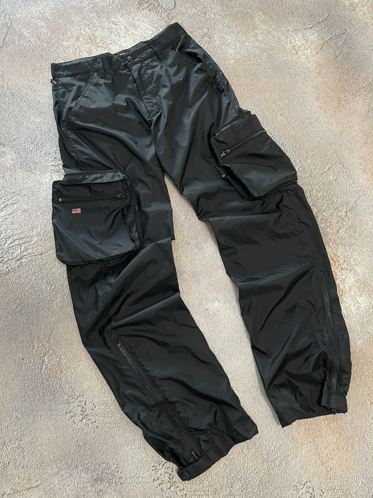 Polo Ralph Lauren Vintage Ralph Lauren Transformer Nylon Pants Size 28" / US 6 / IT 42 - 1 Thumbnail