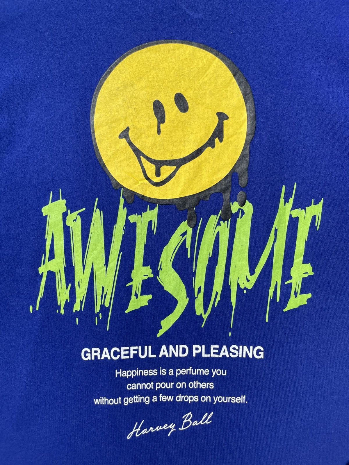 Japanese Brand 🔥Accept Binding Offer🔥 Smiley Face Harvey Ball Size US L / EU 52-54 / 3 - 3 Thumbnail