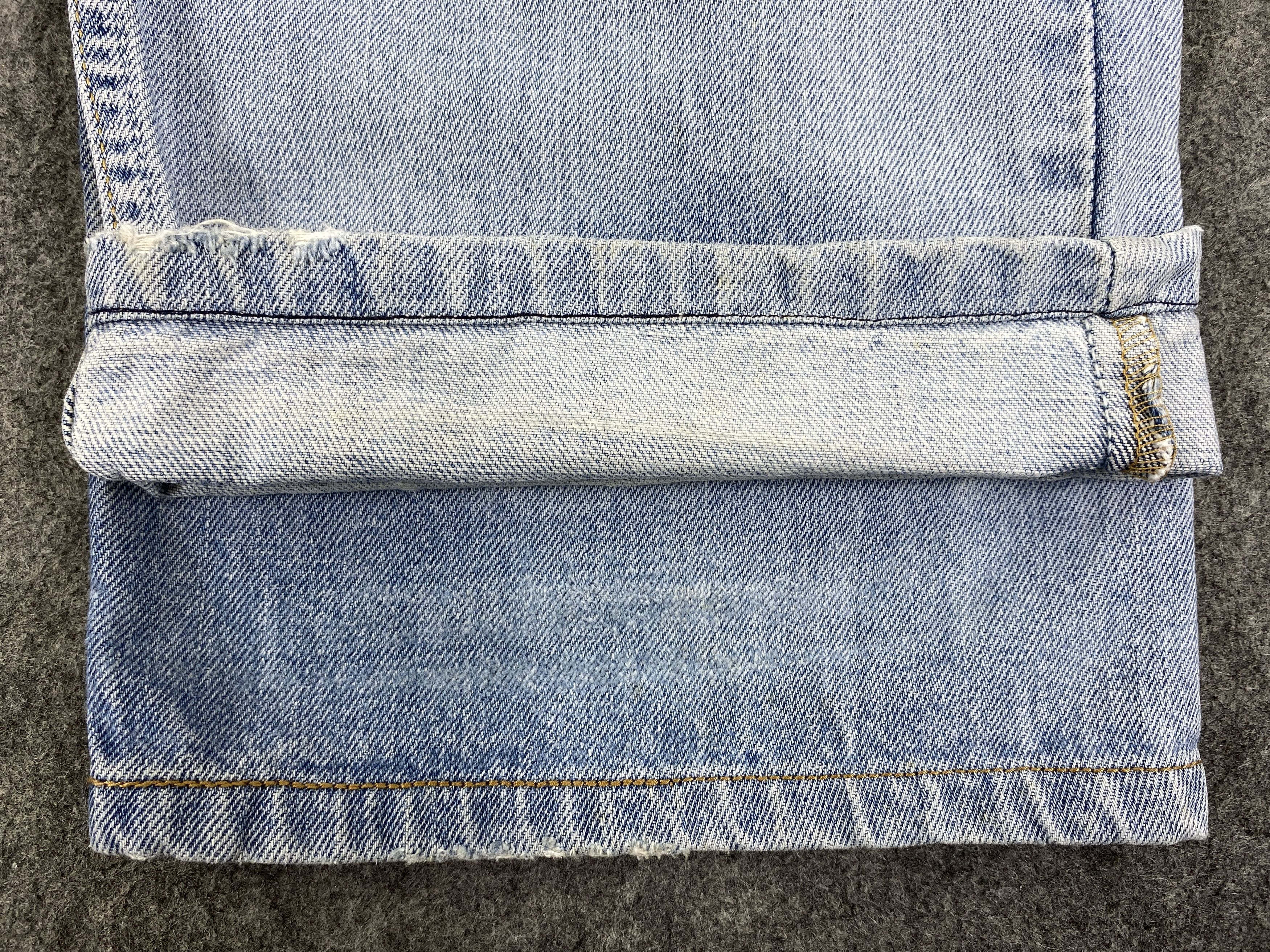 Levi's Light Blue Wash Vintage Levi's 505 Jeans 30x28 Denim -JN1747 Size US 30 / EU 46 - 8 Thumbnail