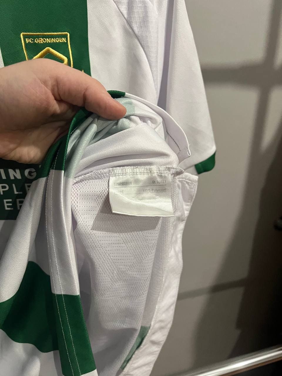 Sports Specialties SPECIAL 2021 FC GRONINGEN #10 MATCH WORN SOCCER JERSEY ROBEY Size US XL / EU 56 / 4 - 10 Thumbnail